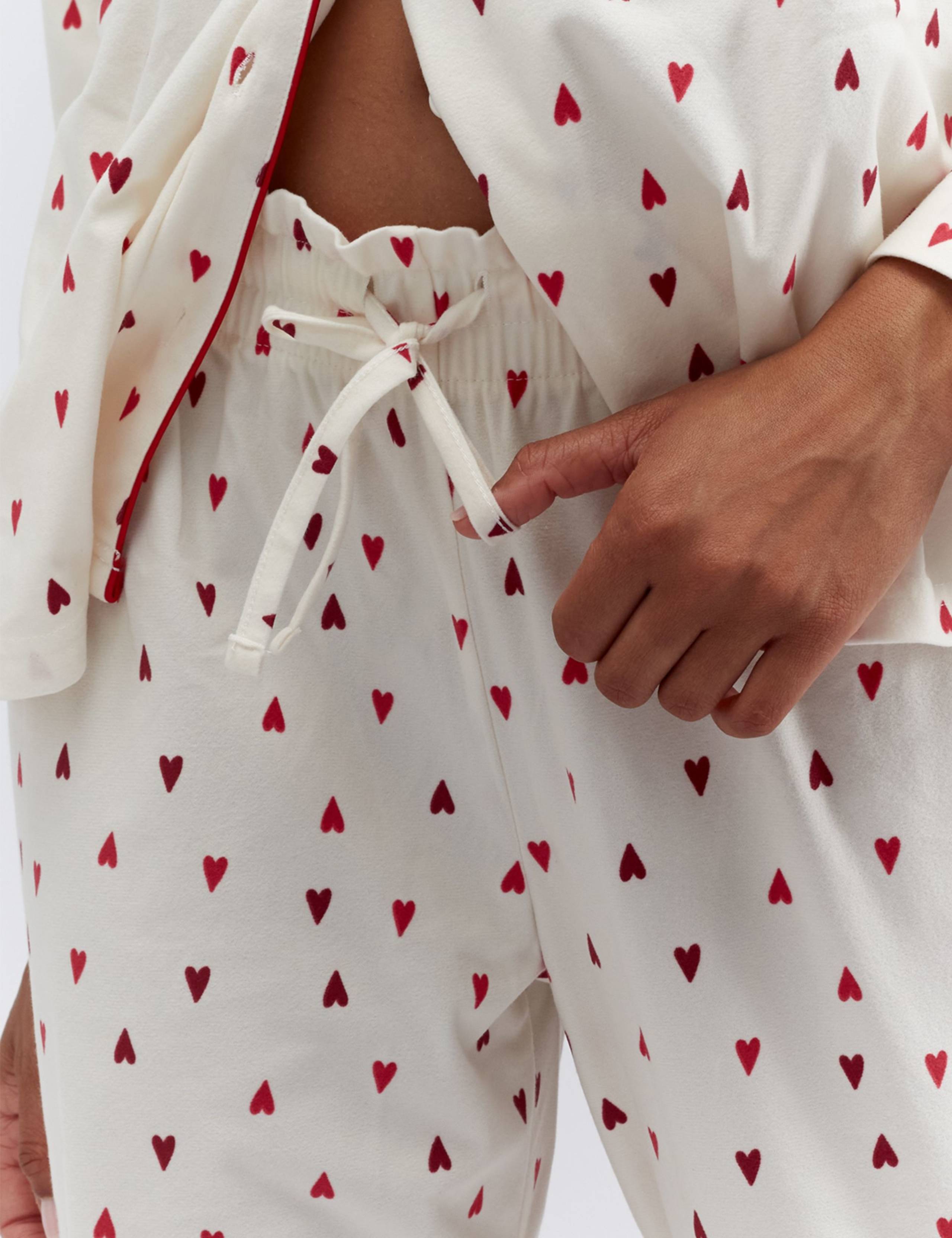 Fleece Heart Pyjamas in a Bag 8 of 9