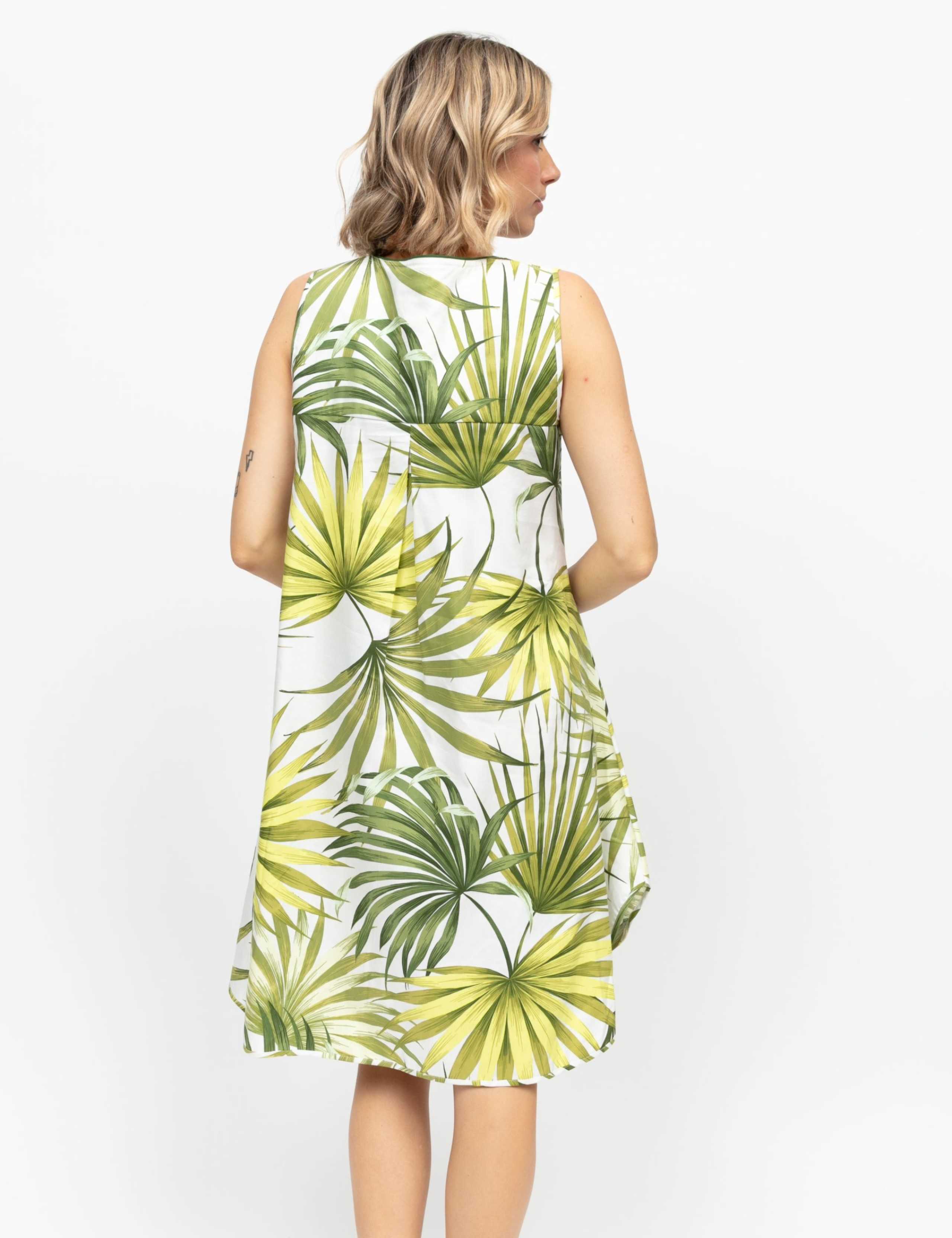 Cotton Modal Palm Print Nightdress 3 of 4