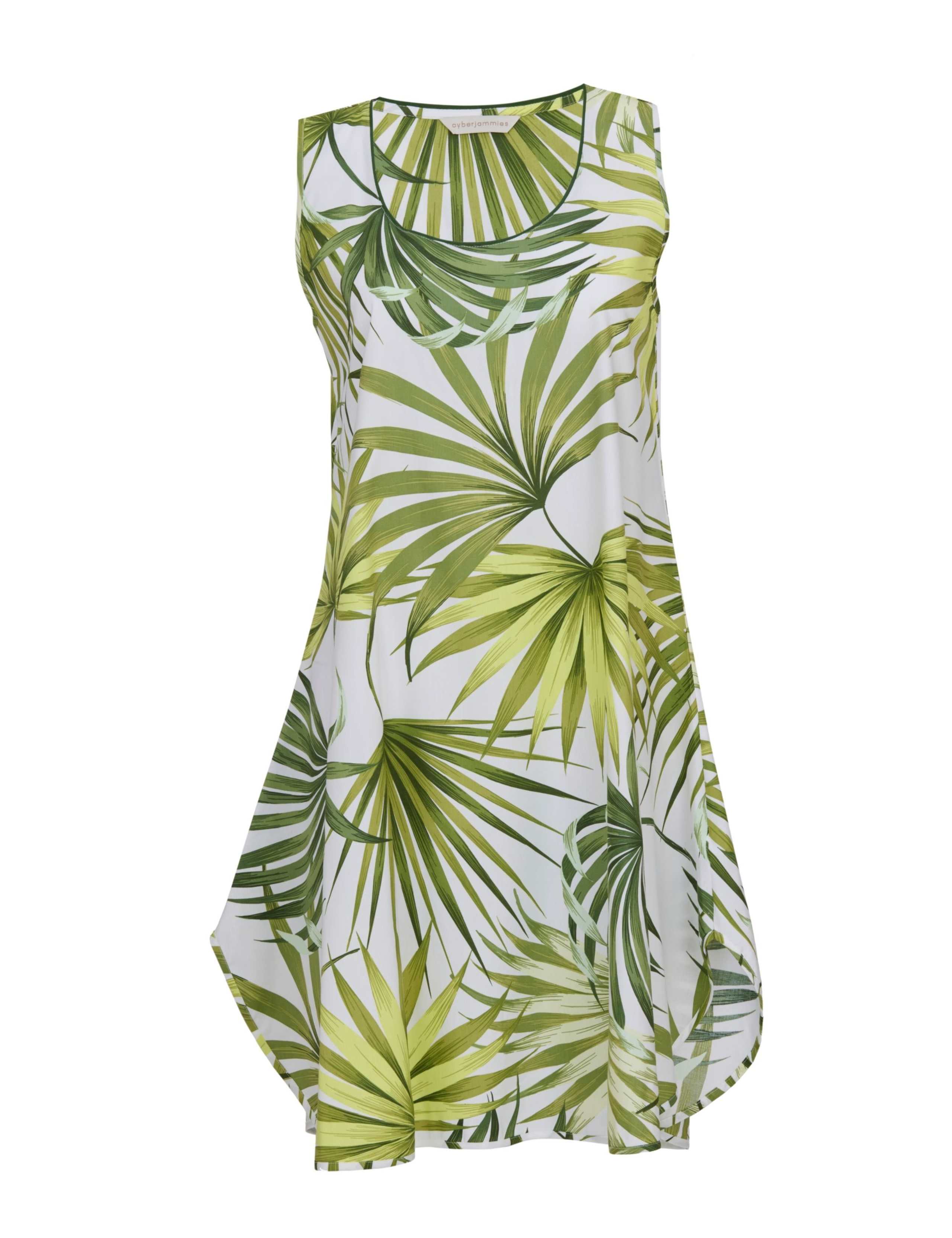 Cotton Modal Palm Print Nightdress 2 of 4