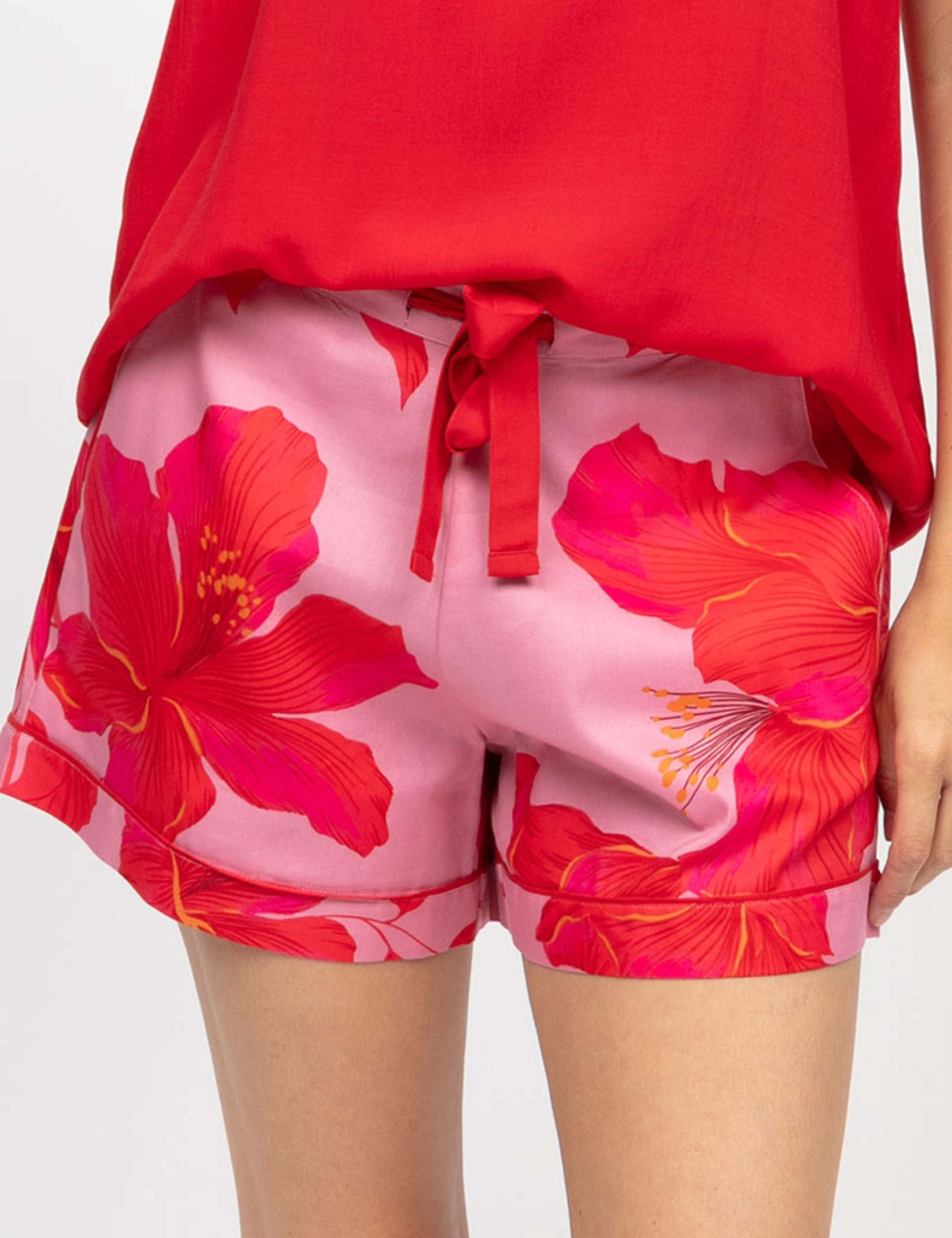 Cotton Modal Floral Pyjama Shorts 3 of 4