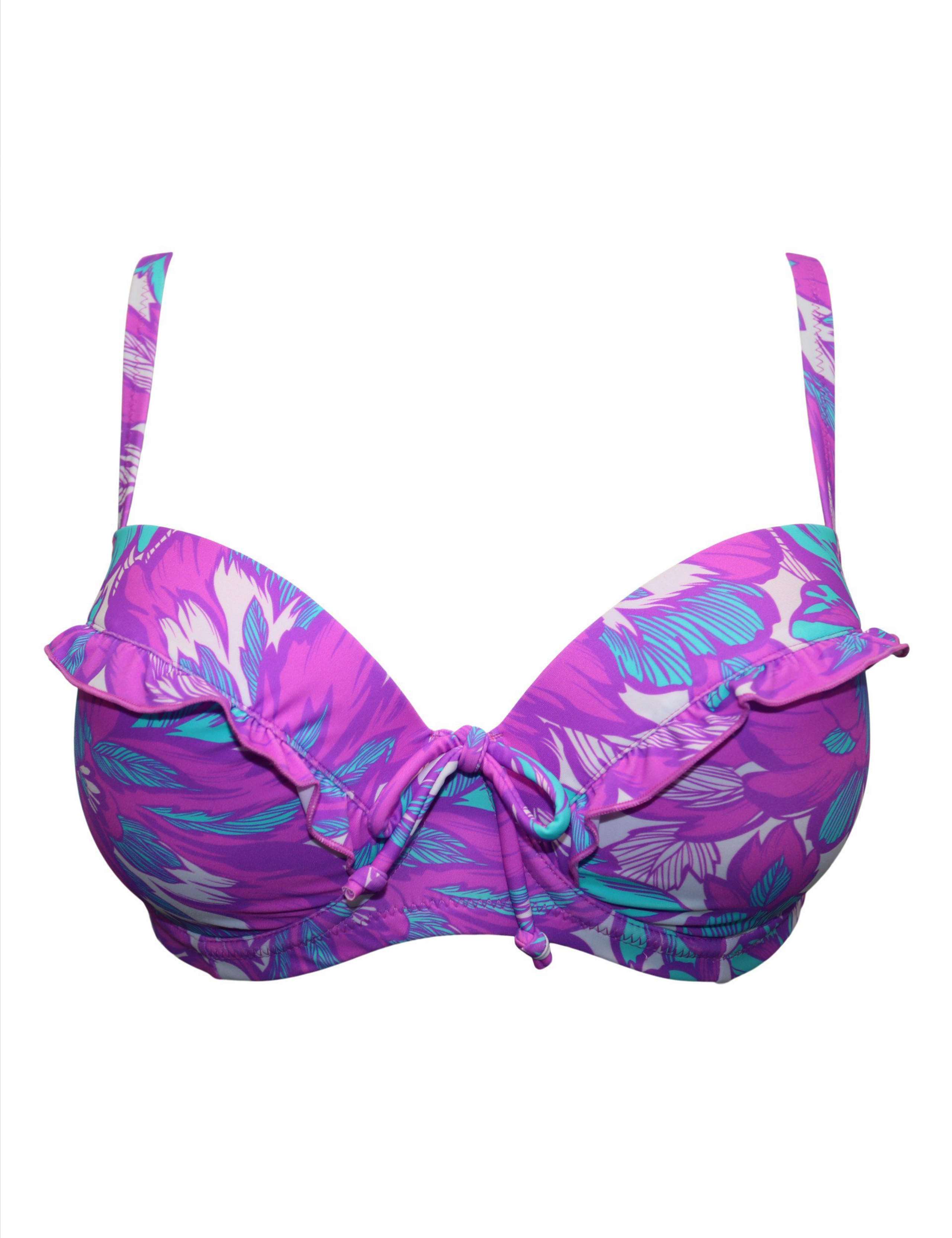 Ocean Breeze Wired Padded Bikini Top (B-G) 2 of 5
