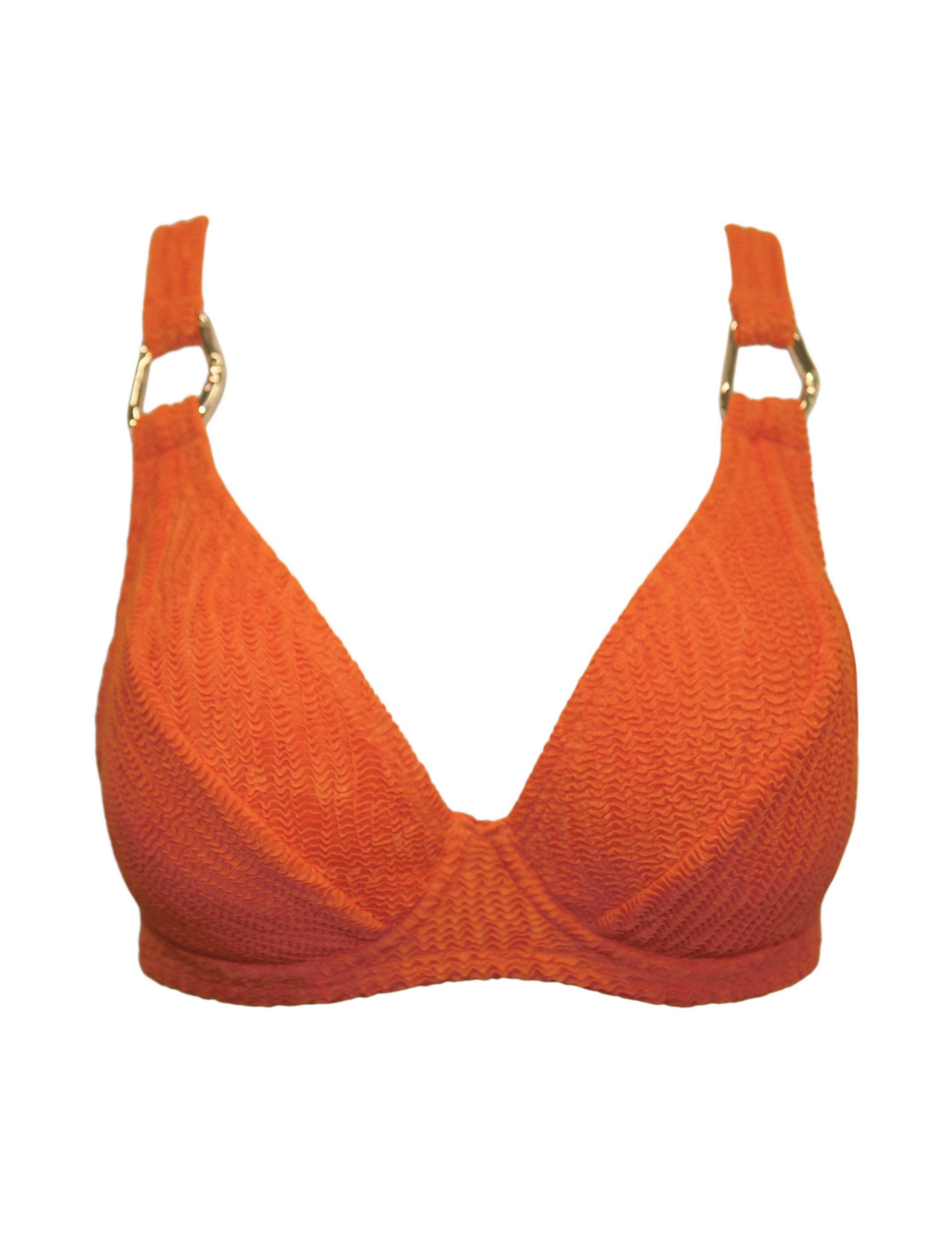 Algarve Non Padded Underwired Textured Bikini Top 2 of 8