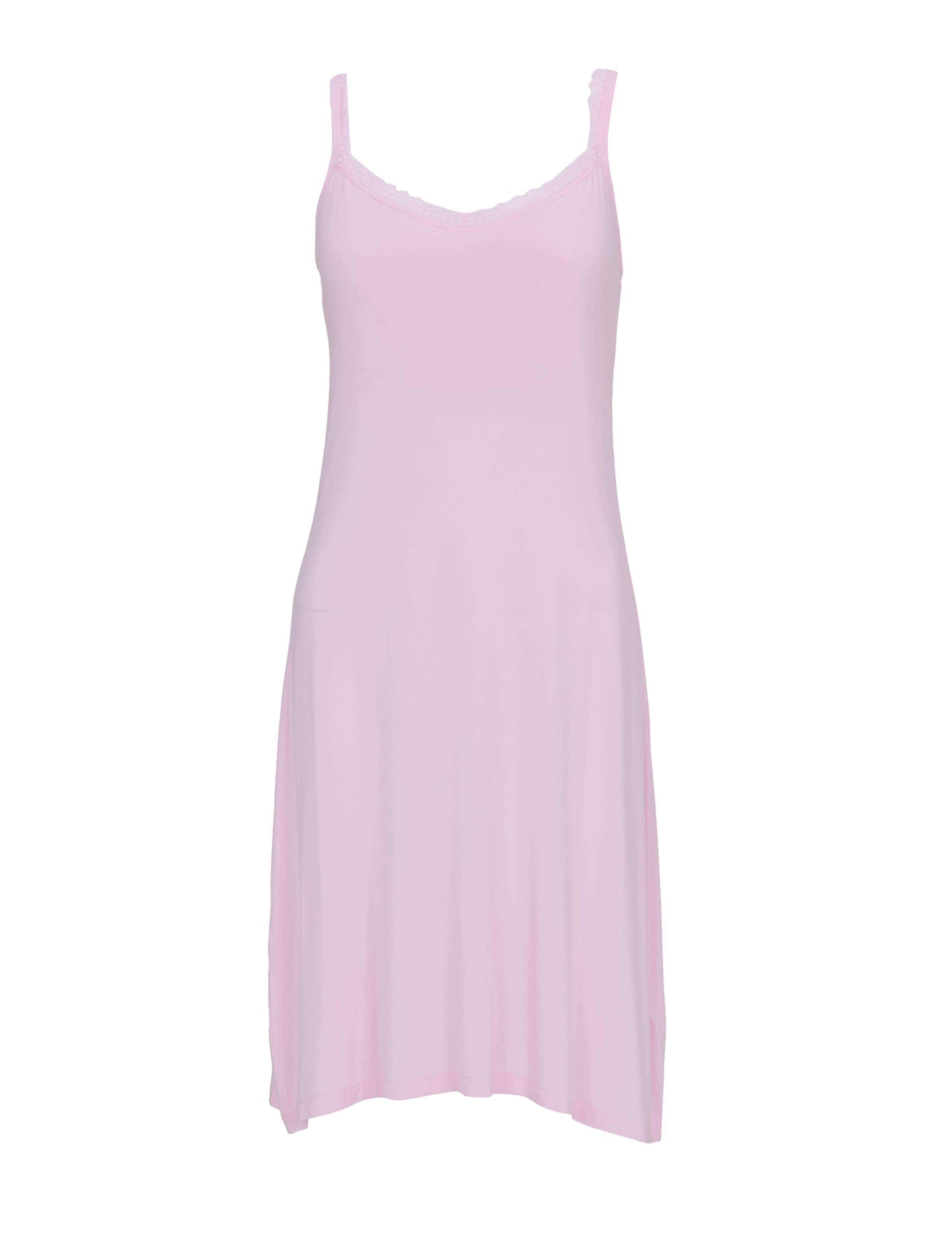 Jersey Hidden Support Lace Trim Chemise 2 of 4