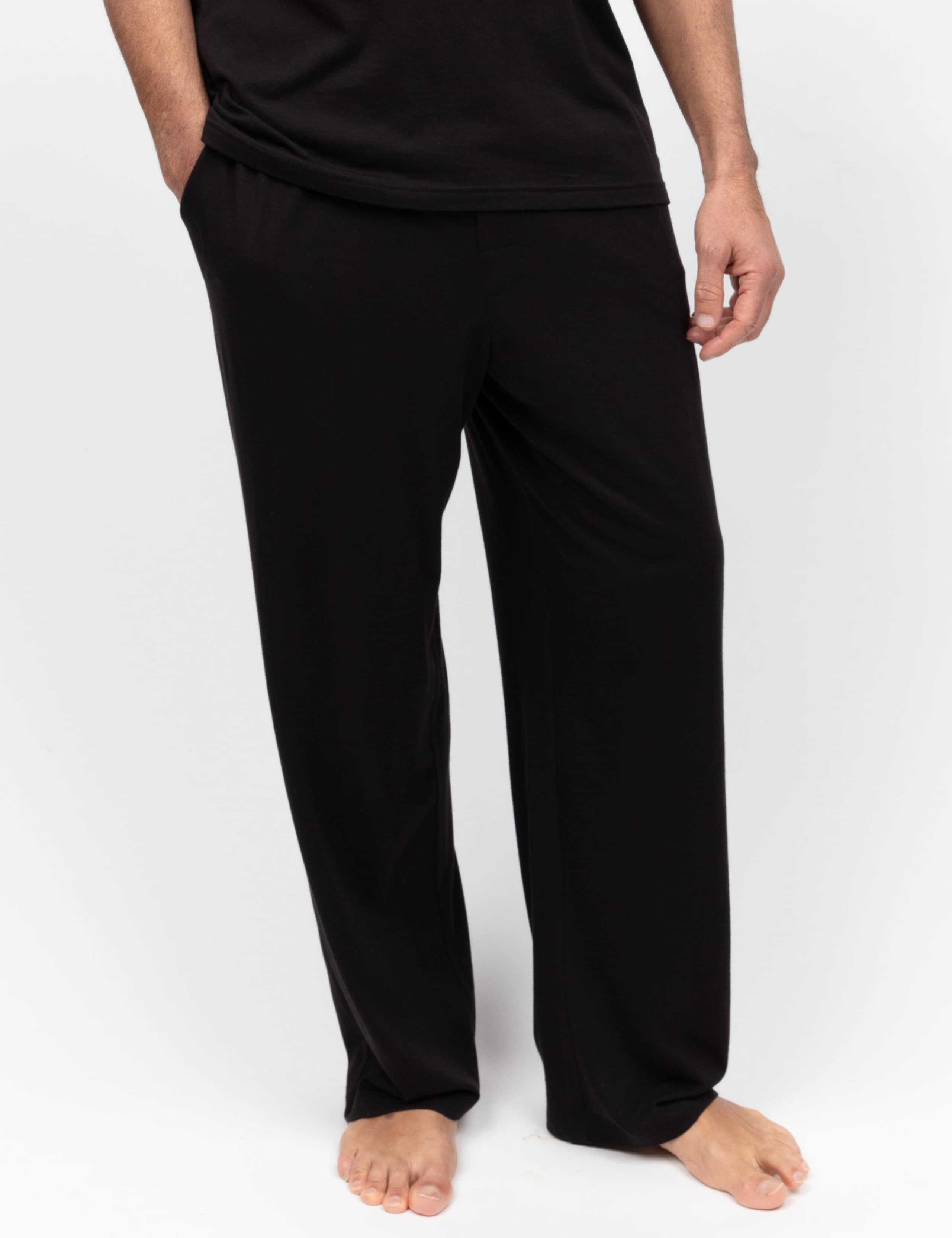 Cotton Modal Jersey Pyjama Bottoms 1 of 4