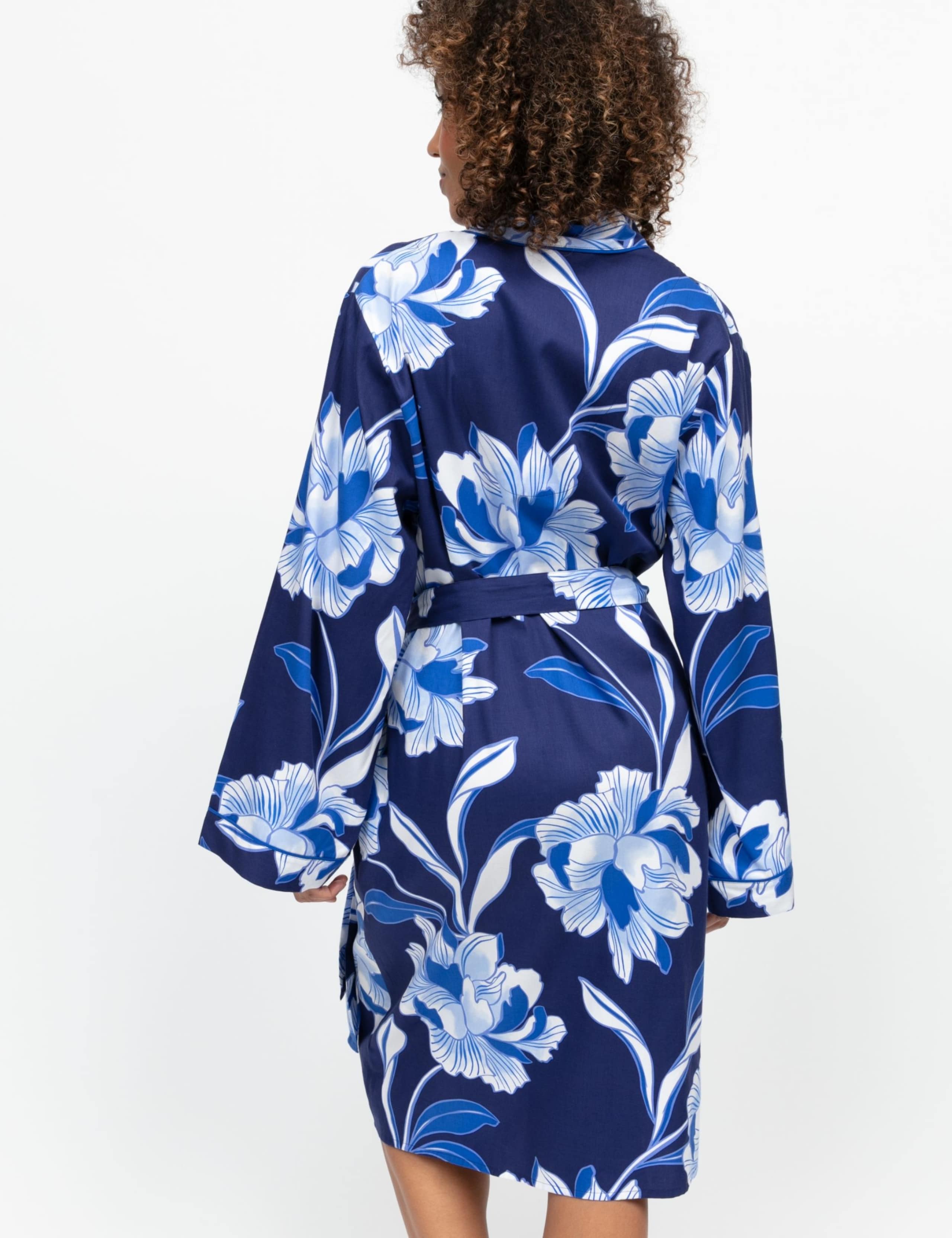 Cotton Rich Floral Dressing Gown 4 of 4
