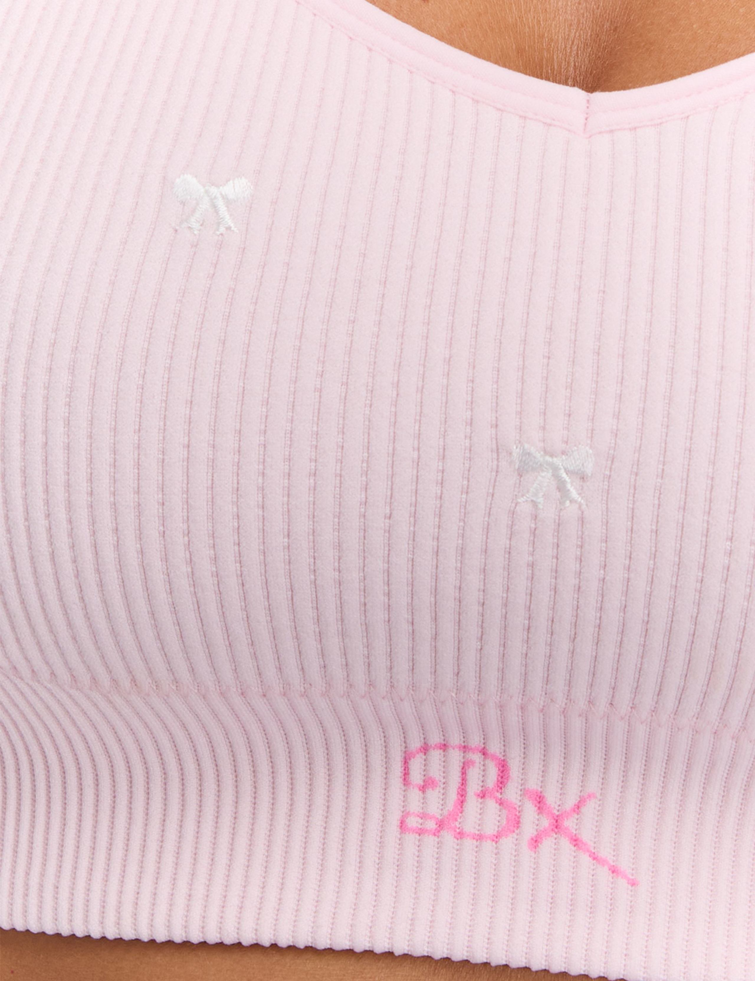 Ribbed Maternity Nursing Bralette 5 of 6