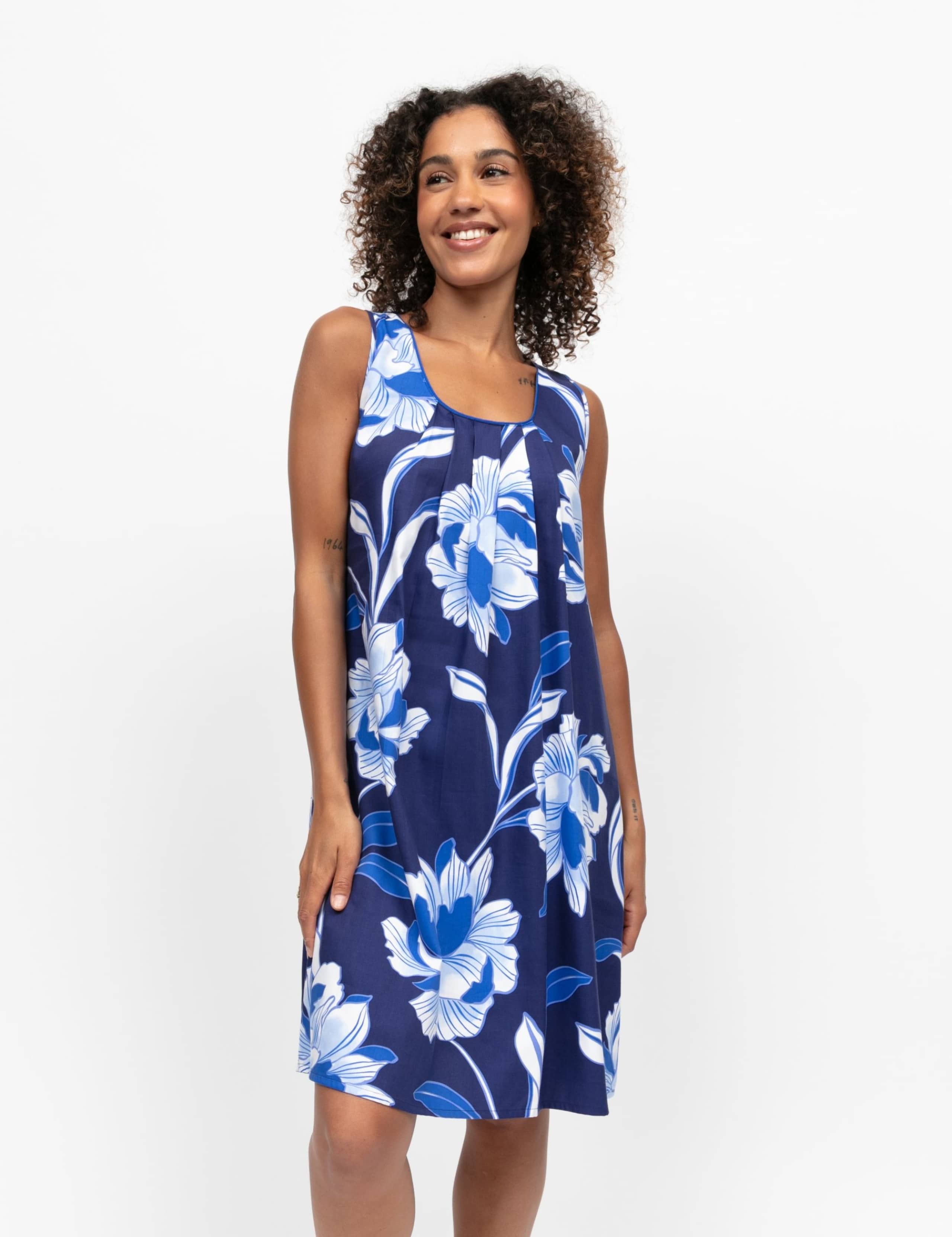 Cotton Modal Floral Nightdress 3 of 4