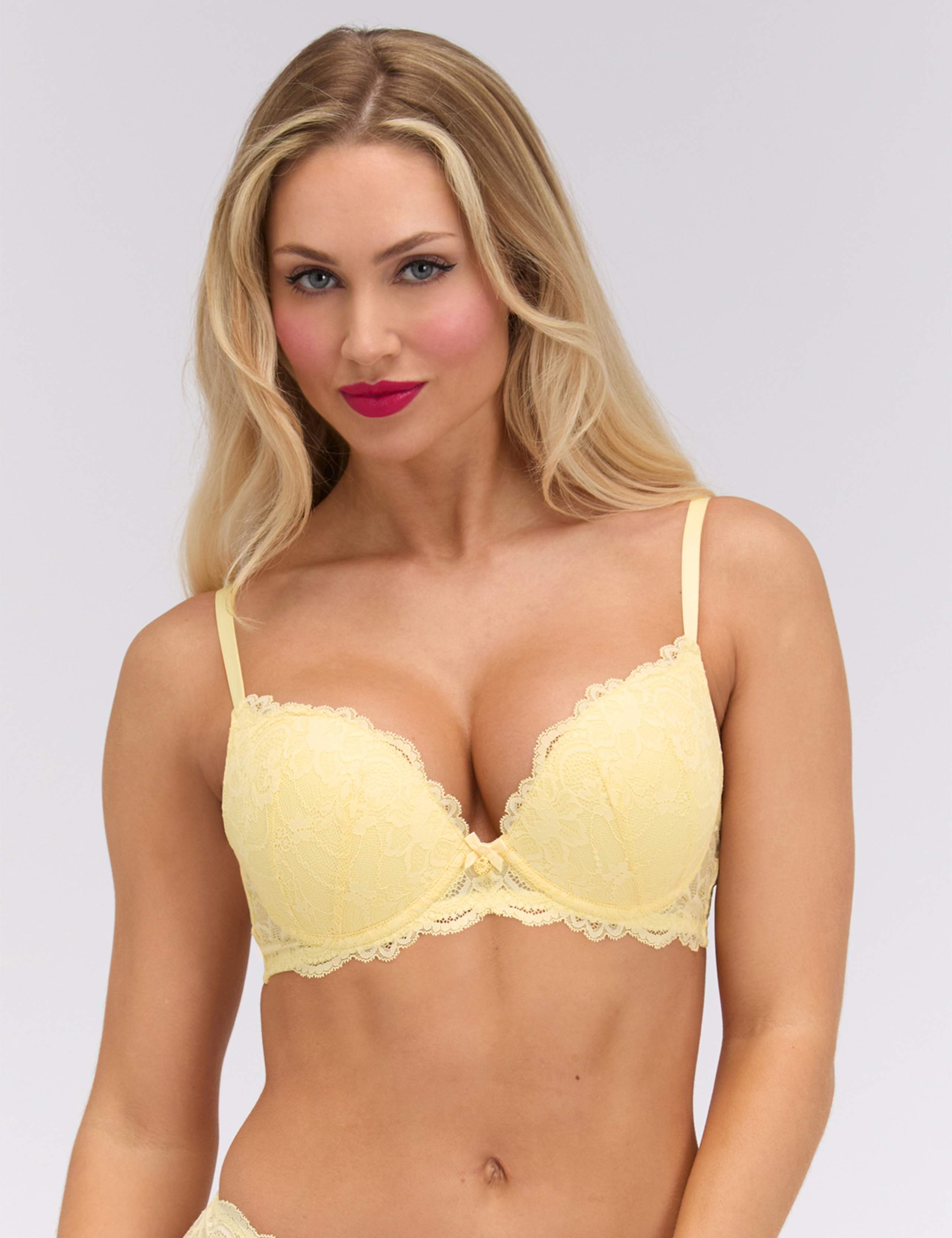 Aliyah Lace Wired Plunge Bra (B-DD) 3 of 5