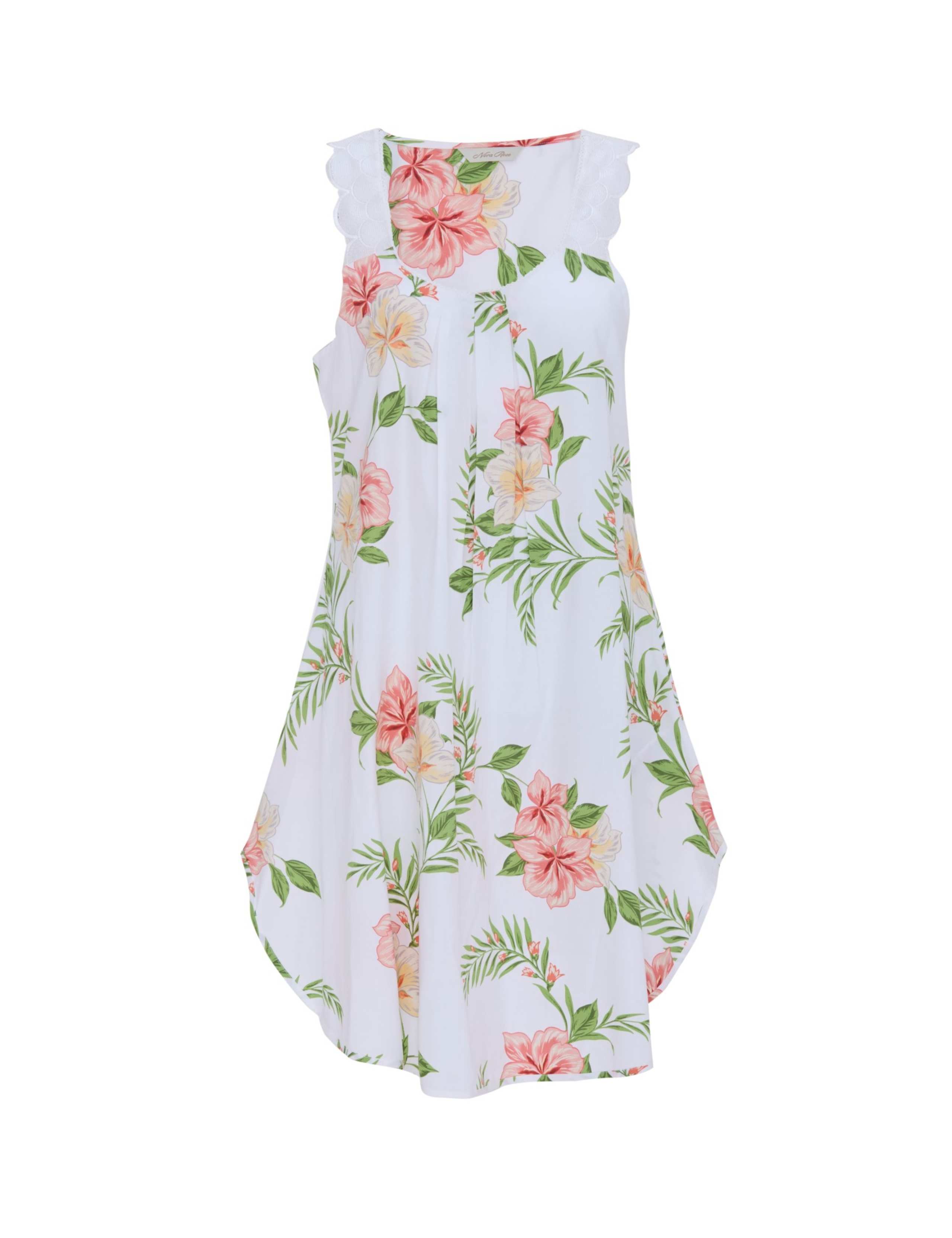 Cotton Modal Floral Nightdress 2 of 4