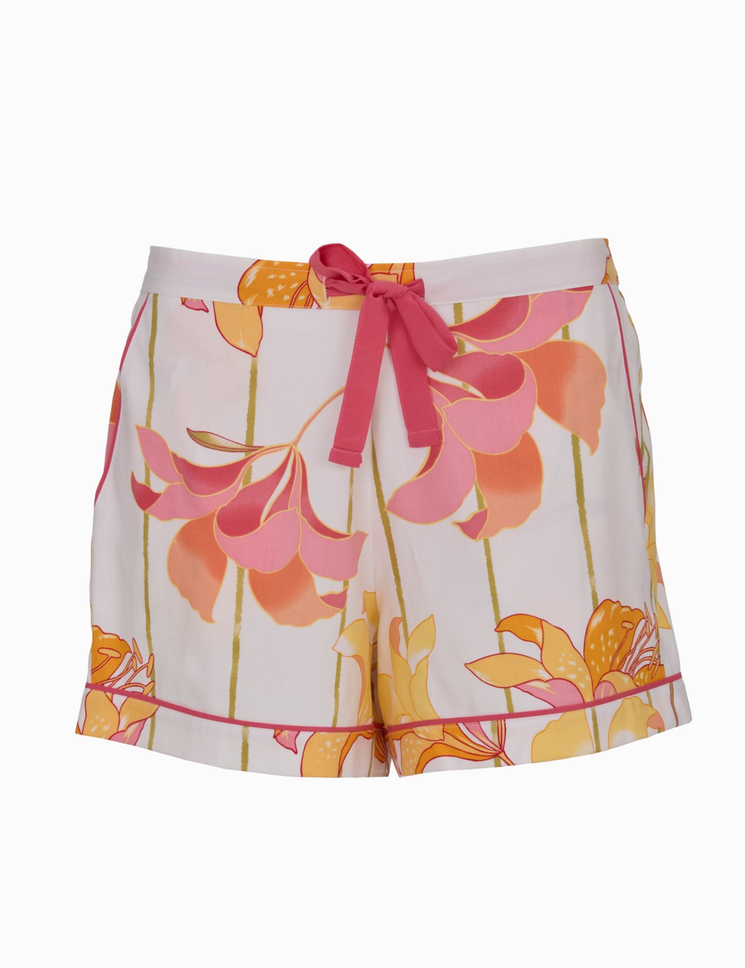 Cotton Modal Floral Pyjama Shorts 2 of 4