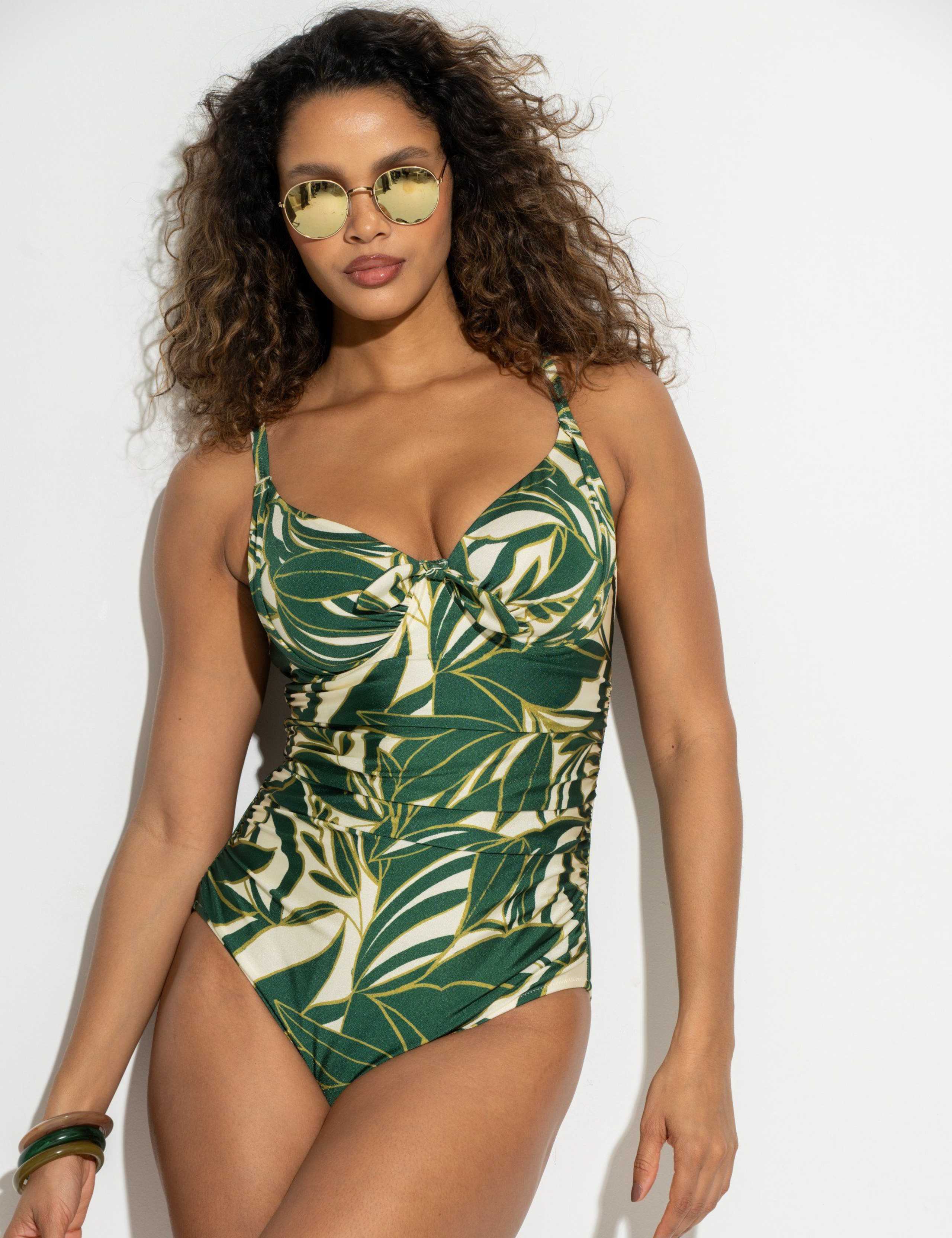 St Kitts Printed Wired Swimsuit (D-J) 1 of 6