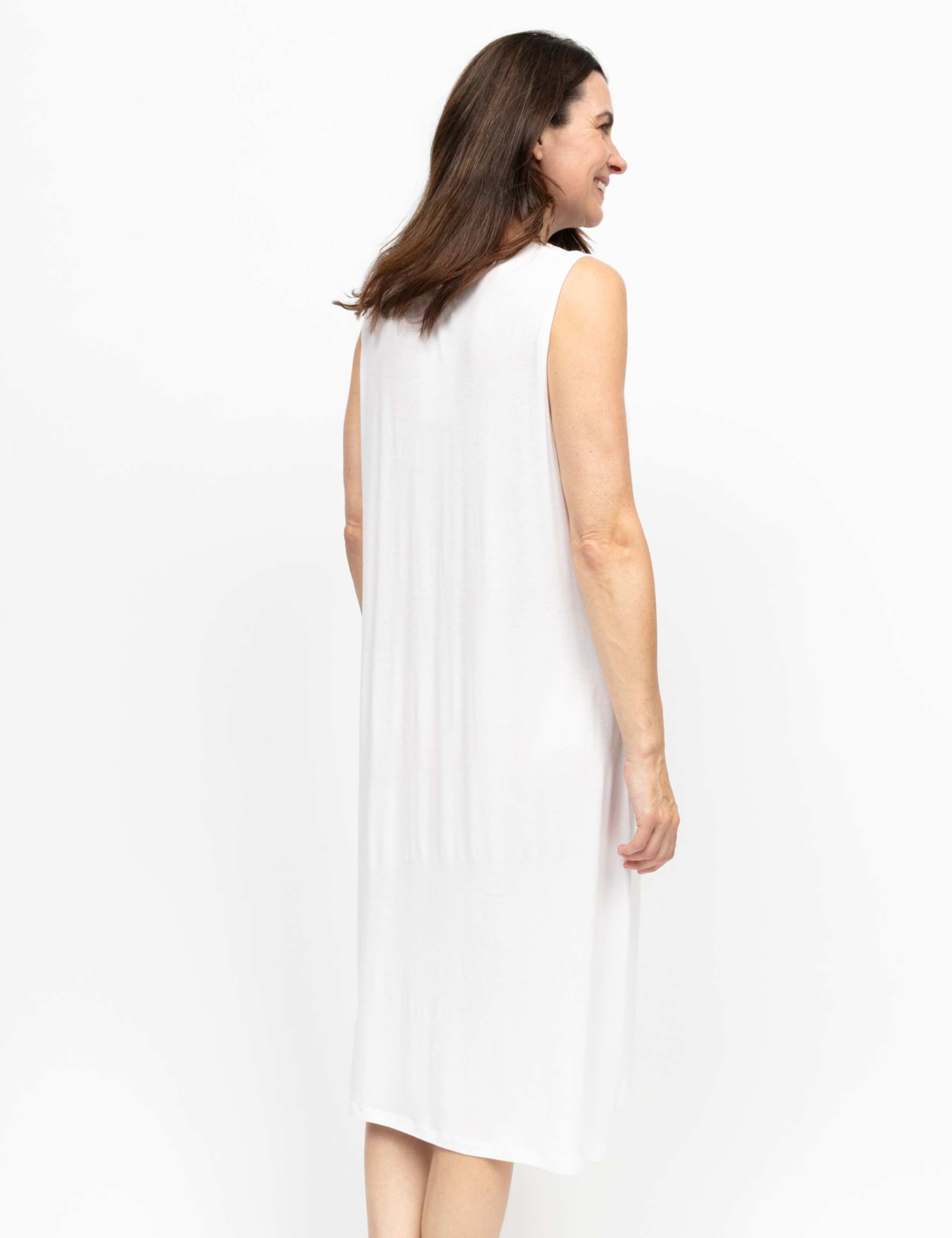Modal Rich V-Neck Nightdress 4 of 4