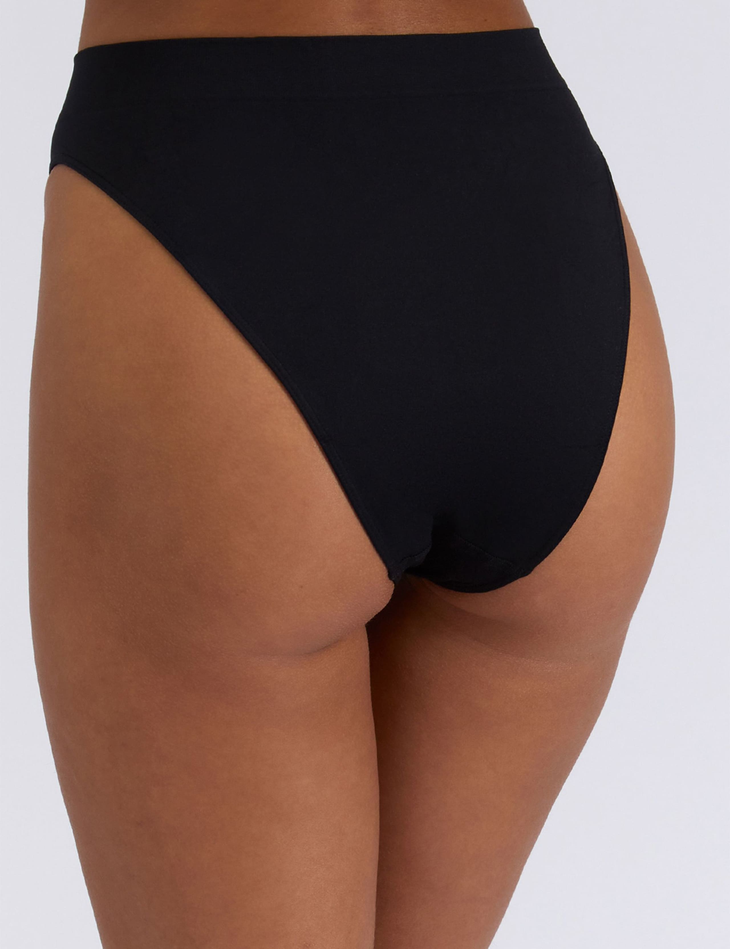 3 Pack Seamfree Brazilian Knickers 3 of 3