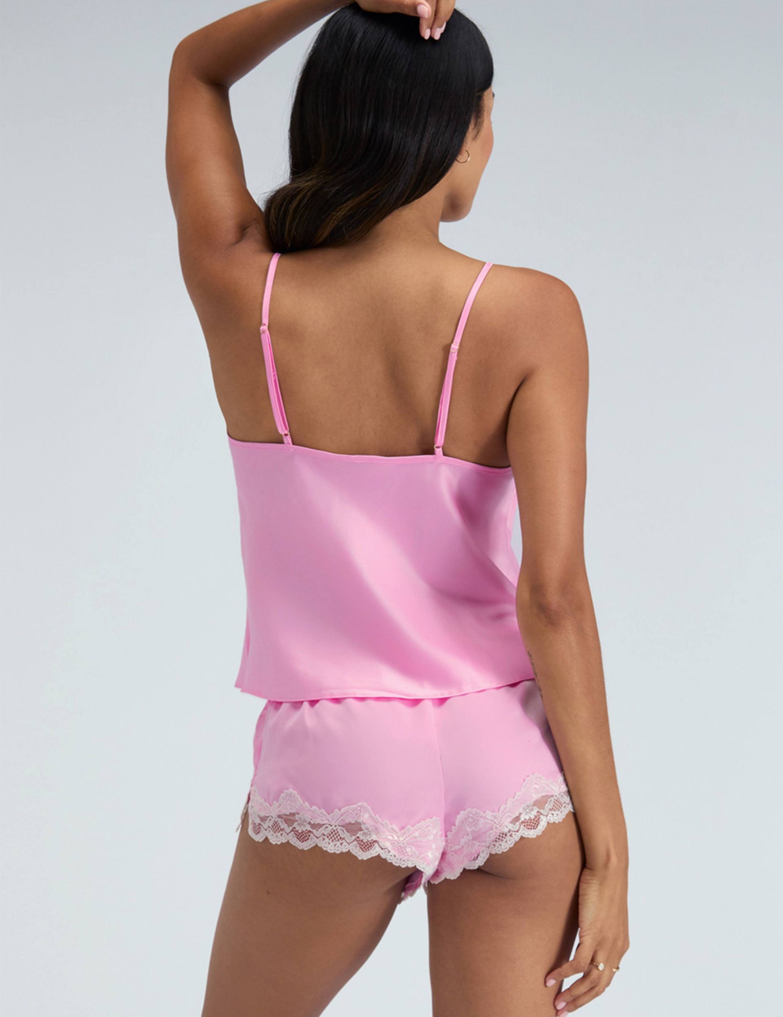 Amelia Matte Satin Cami Pyjama Set 5 of 6