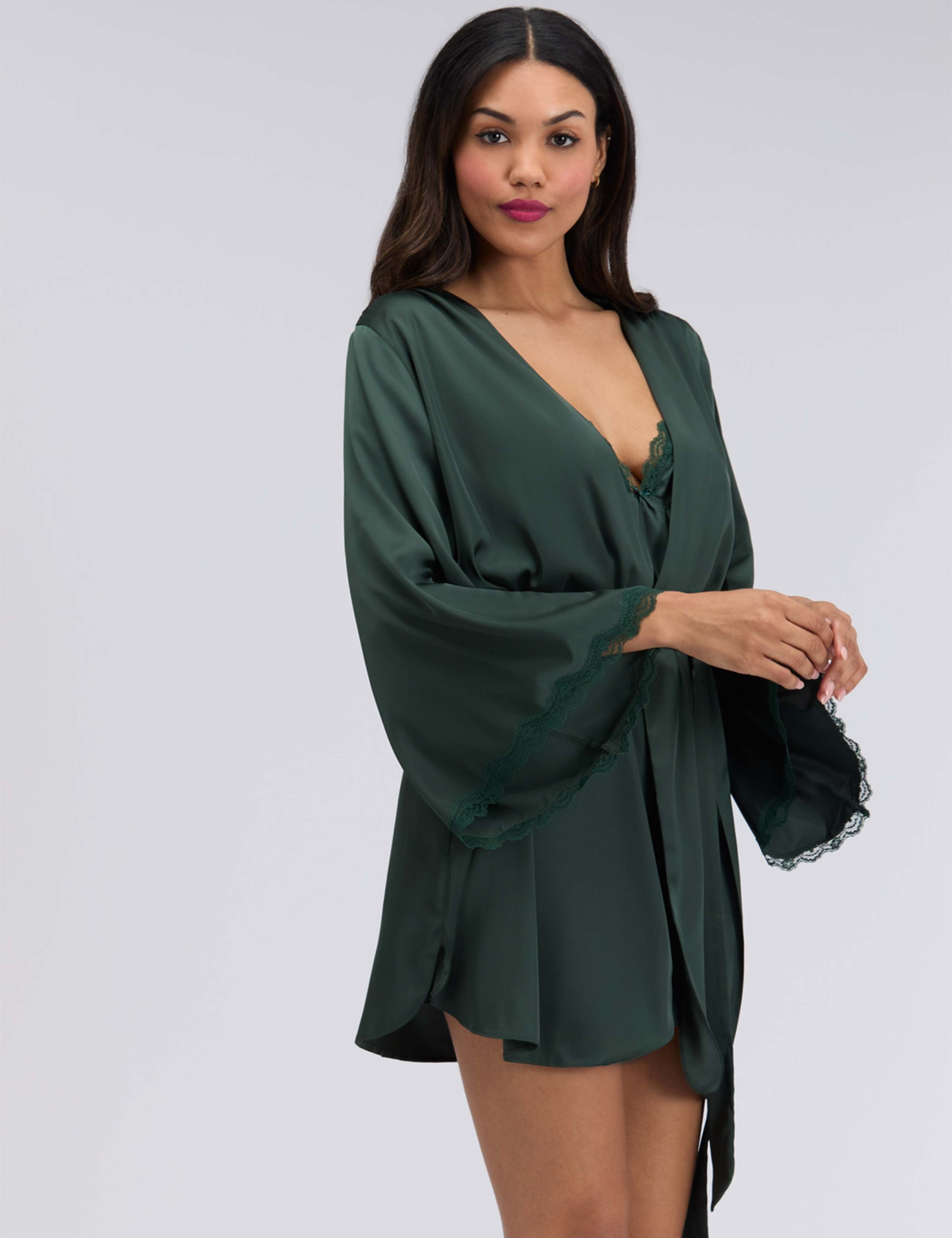 Satin Tie Robe 3 of 6