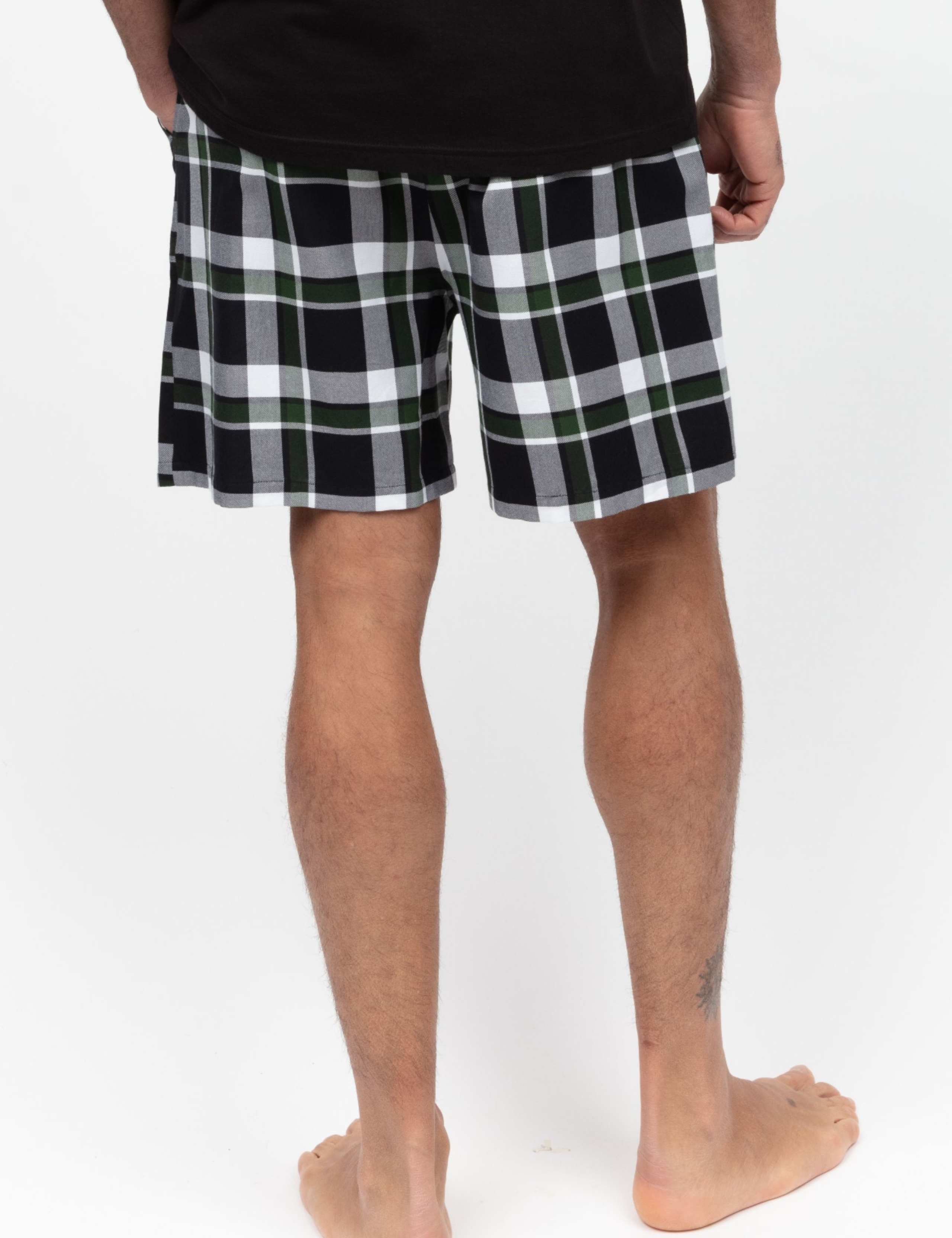 Checked Pyjama Shorts 3 of 4