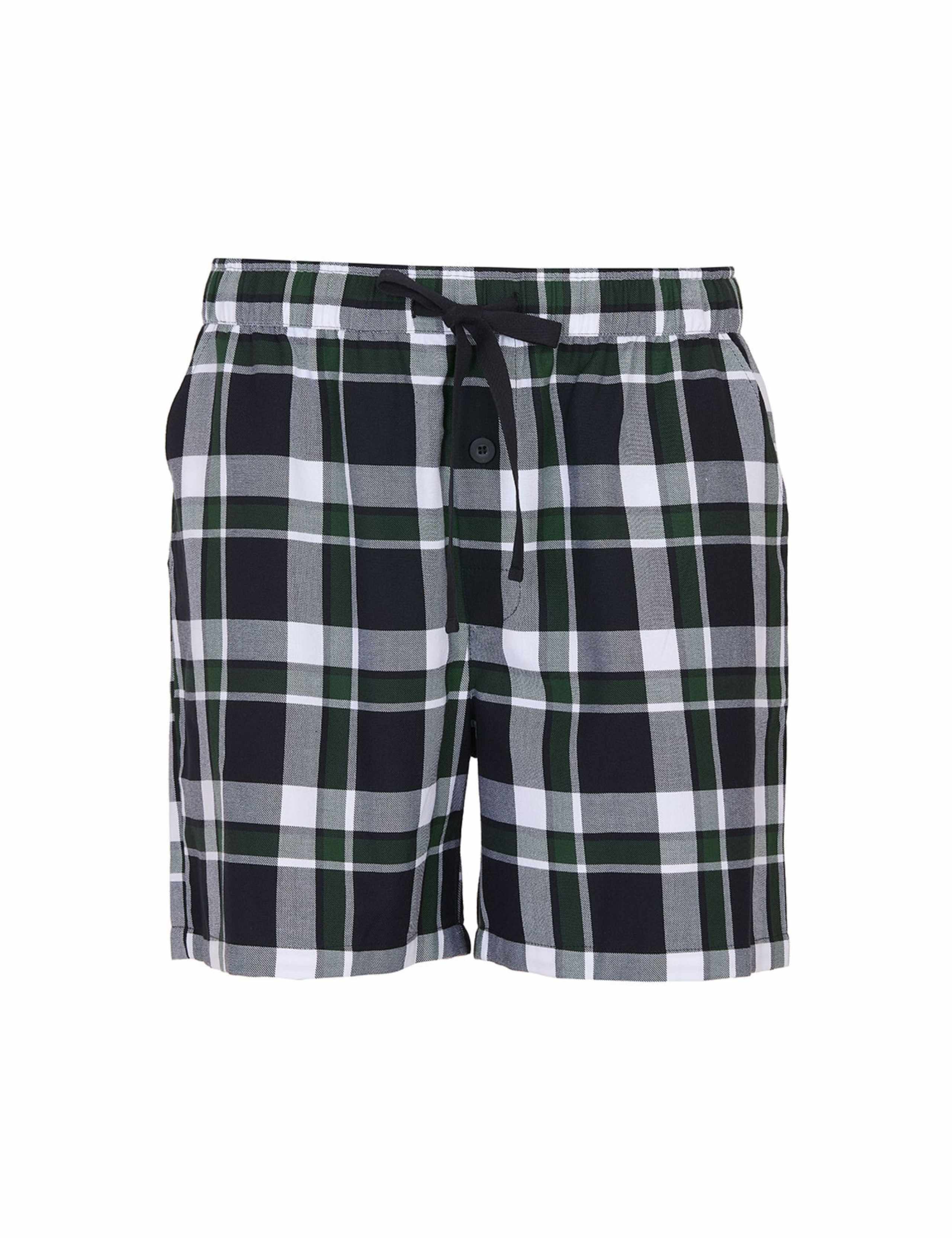 Checked Pyjama Shorts 2 of 4