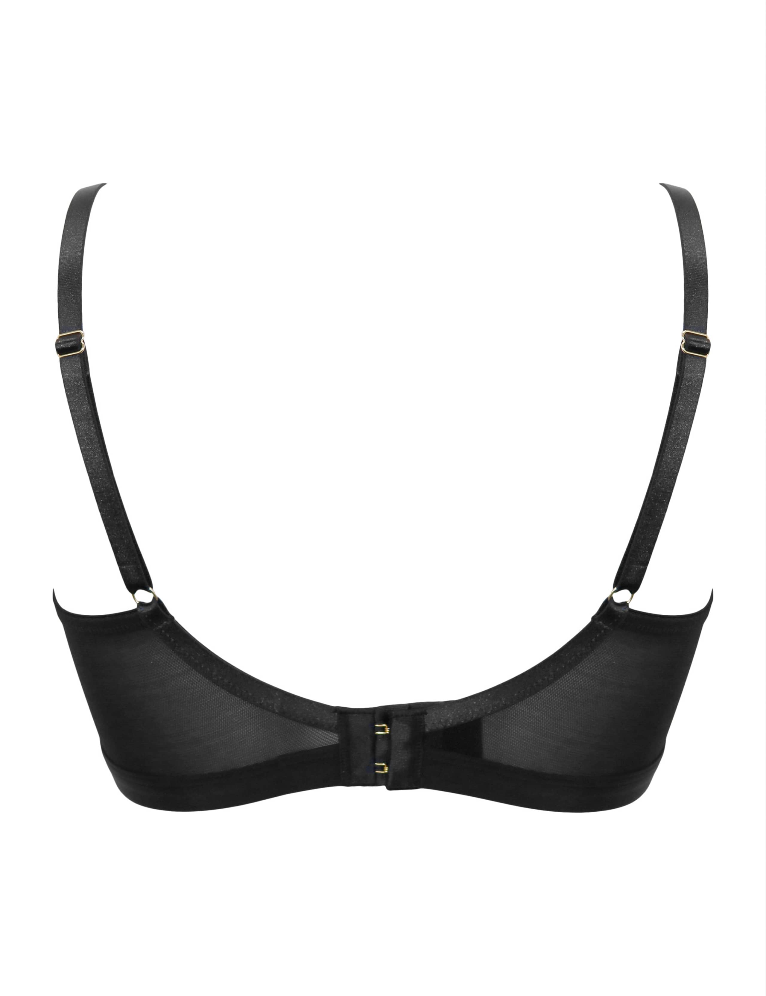 Geo Sculpt Wired Bra D-J 6 of 6