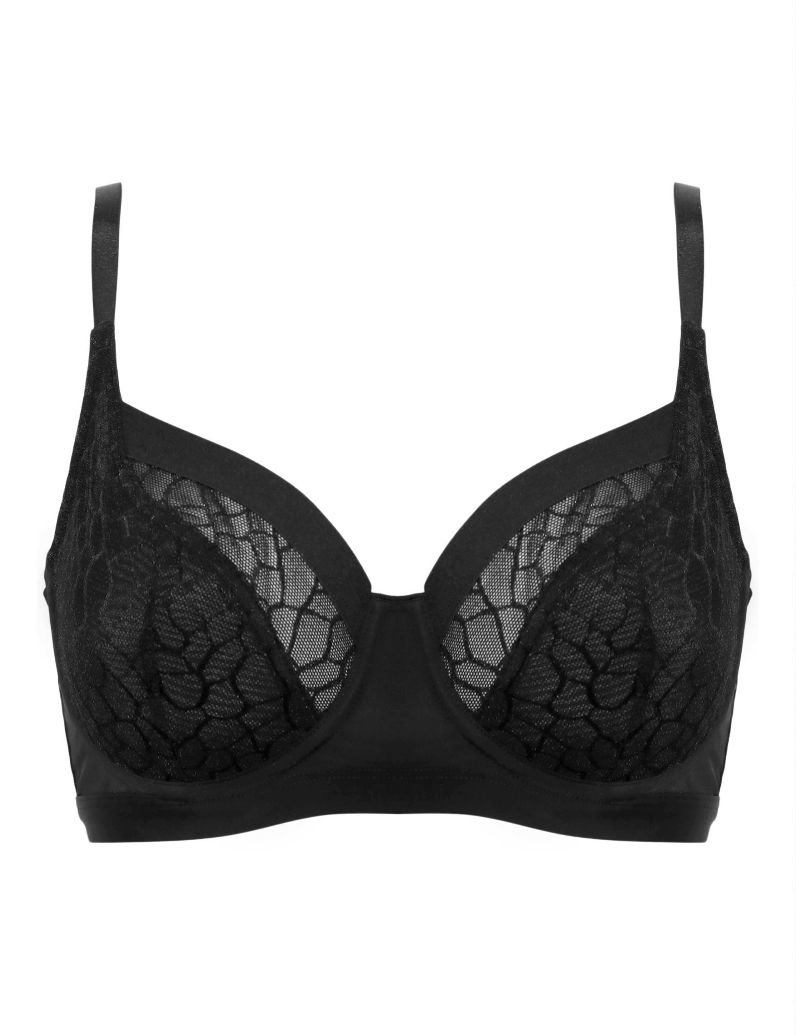 Geo Sculpt Wired Bra D-J 2 of 6