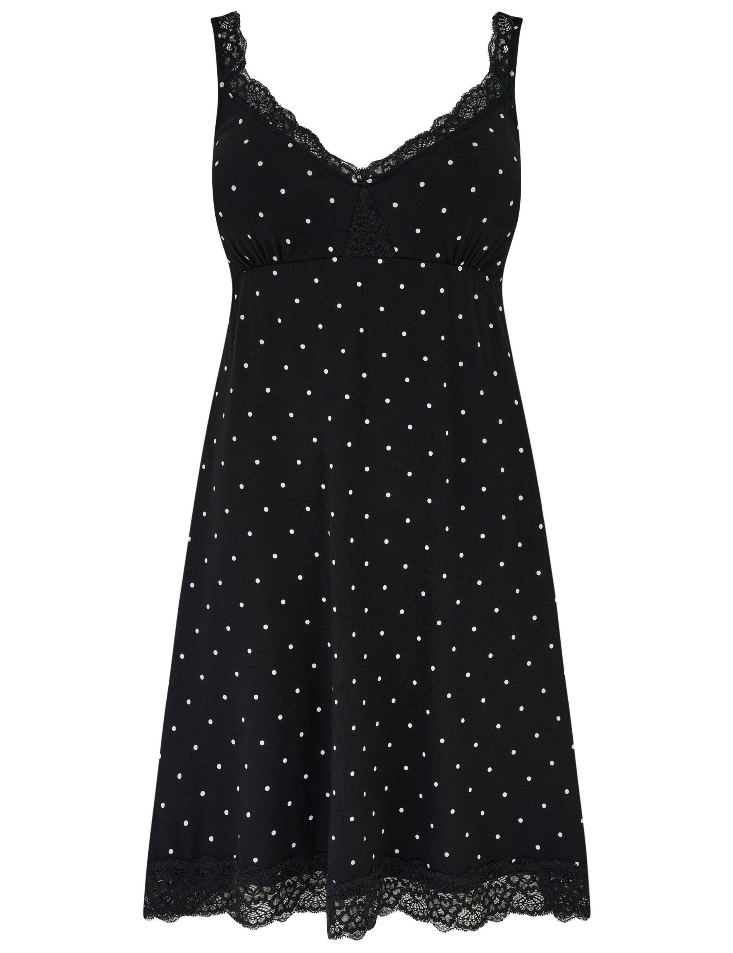 Sofa Loves Lace Polka Dot Chemise 2 of 5
