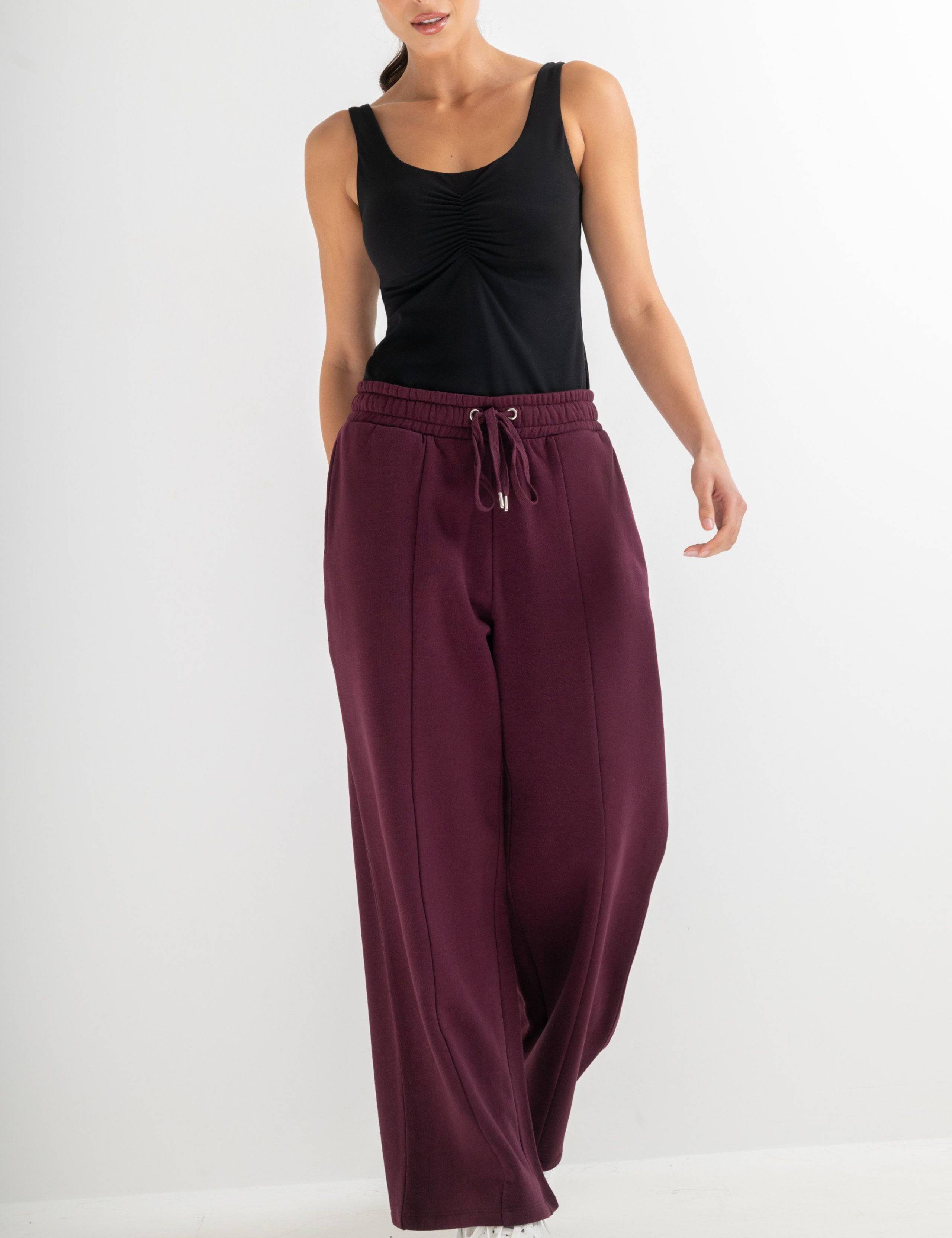 Cotton Rich Drawstring Wide Leg Joggers 6 of 7