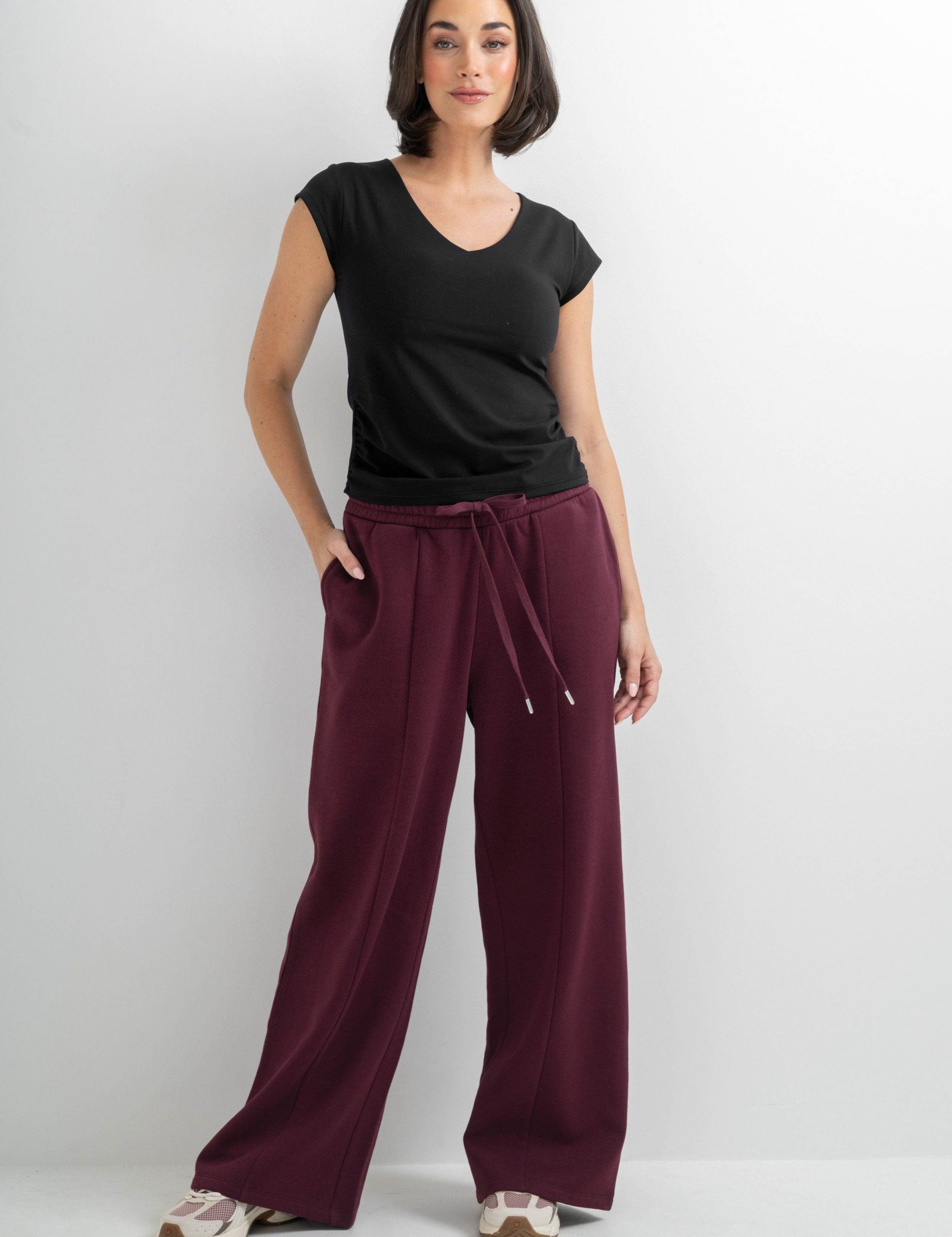 Cotton Rich Drawstring Wide Leg Joggers 7 of 7