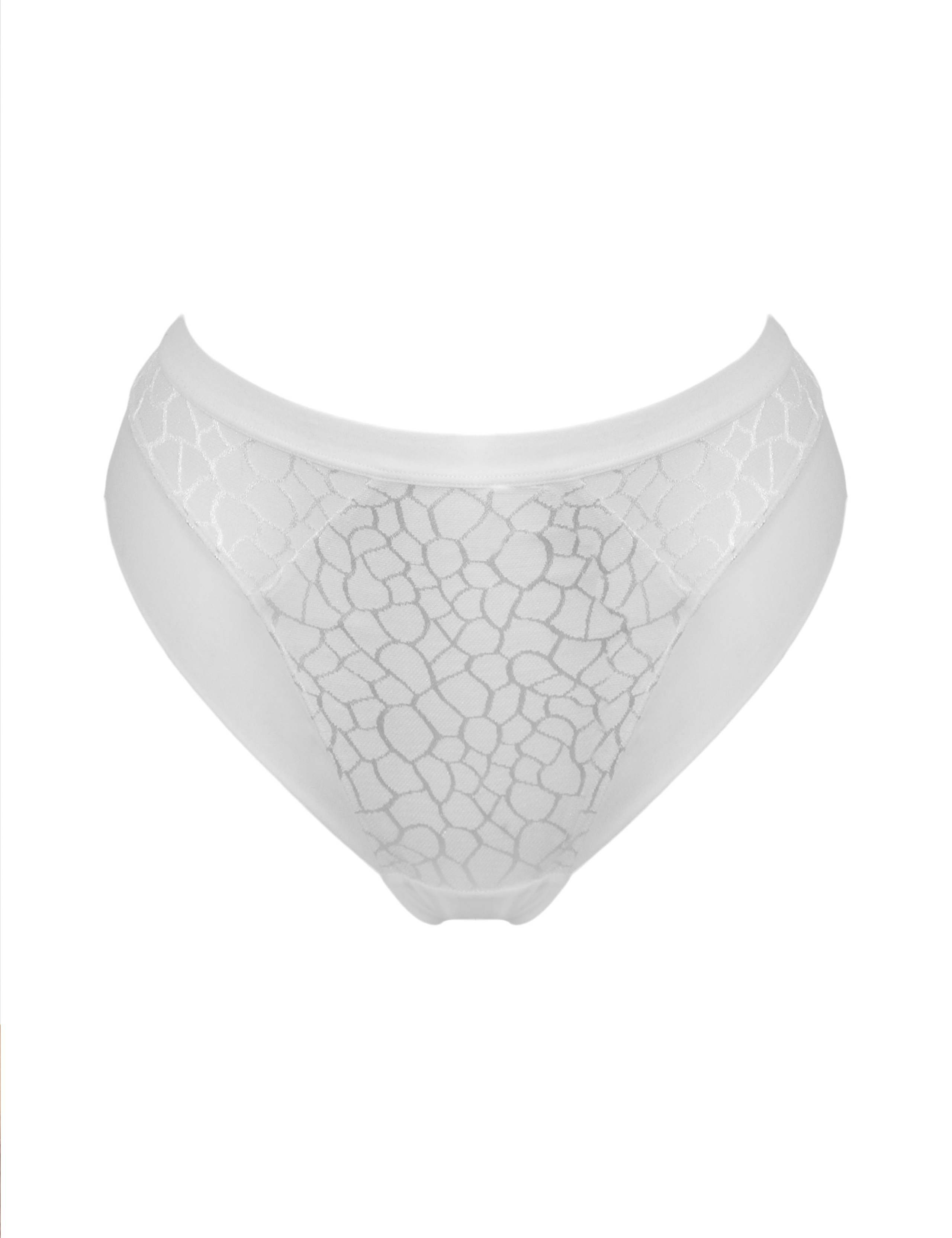 Geometric Mesh High Leg Knickers 2 of 7