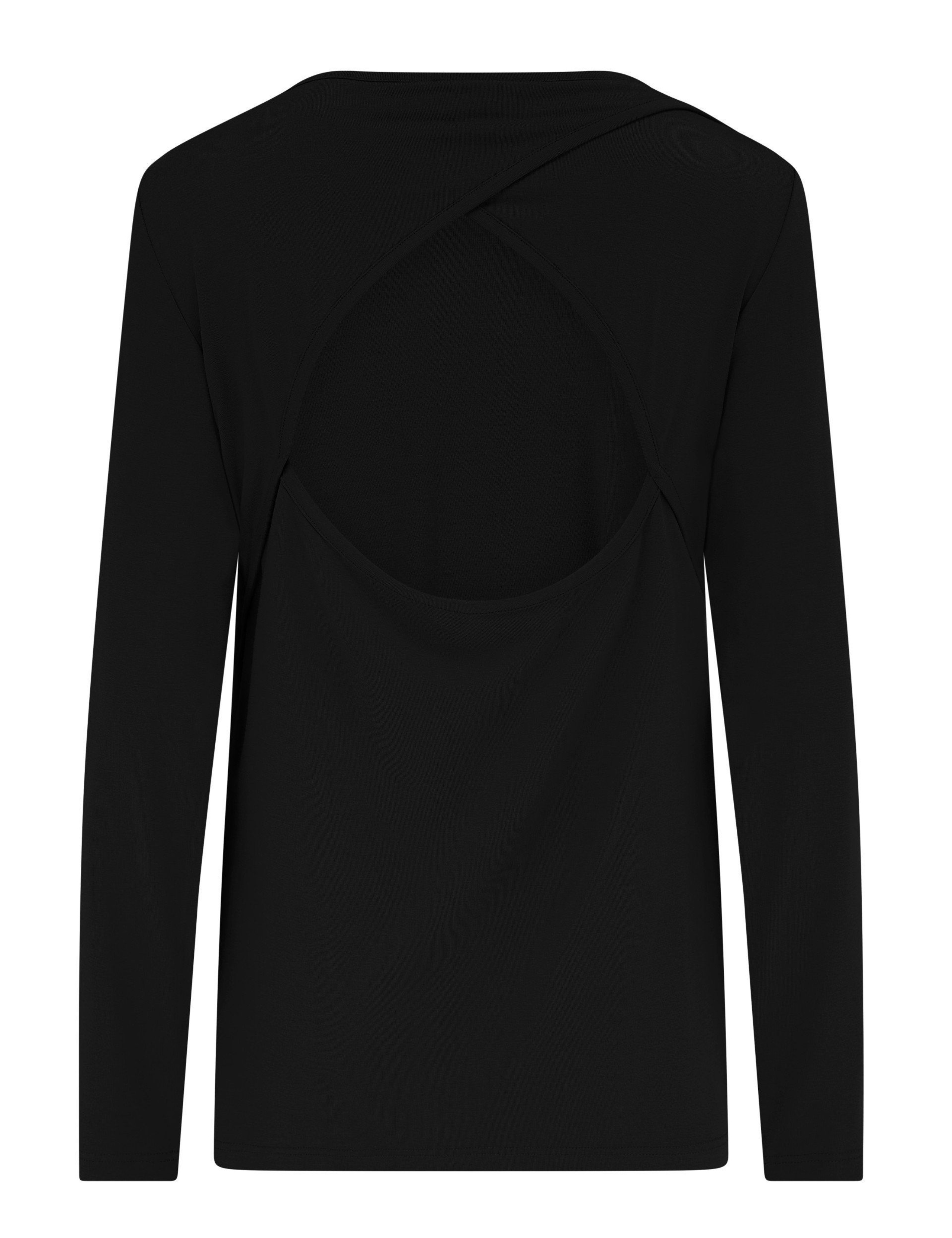 Jersey Round Neck Wrap Back Yoga Top 7 of 7