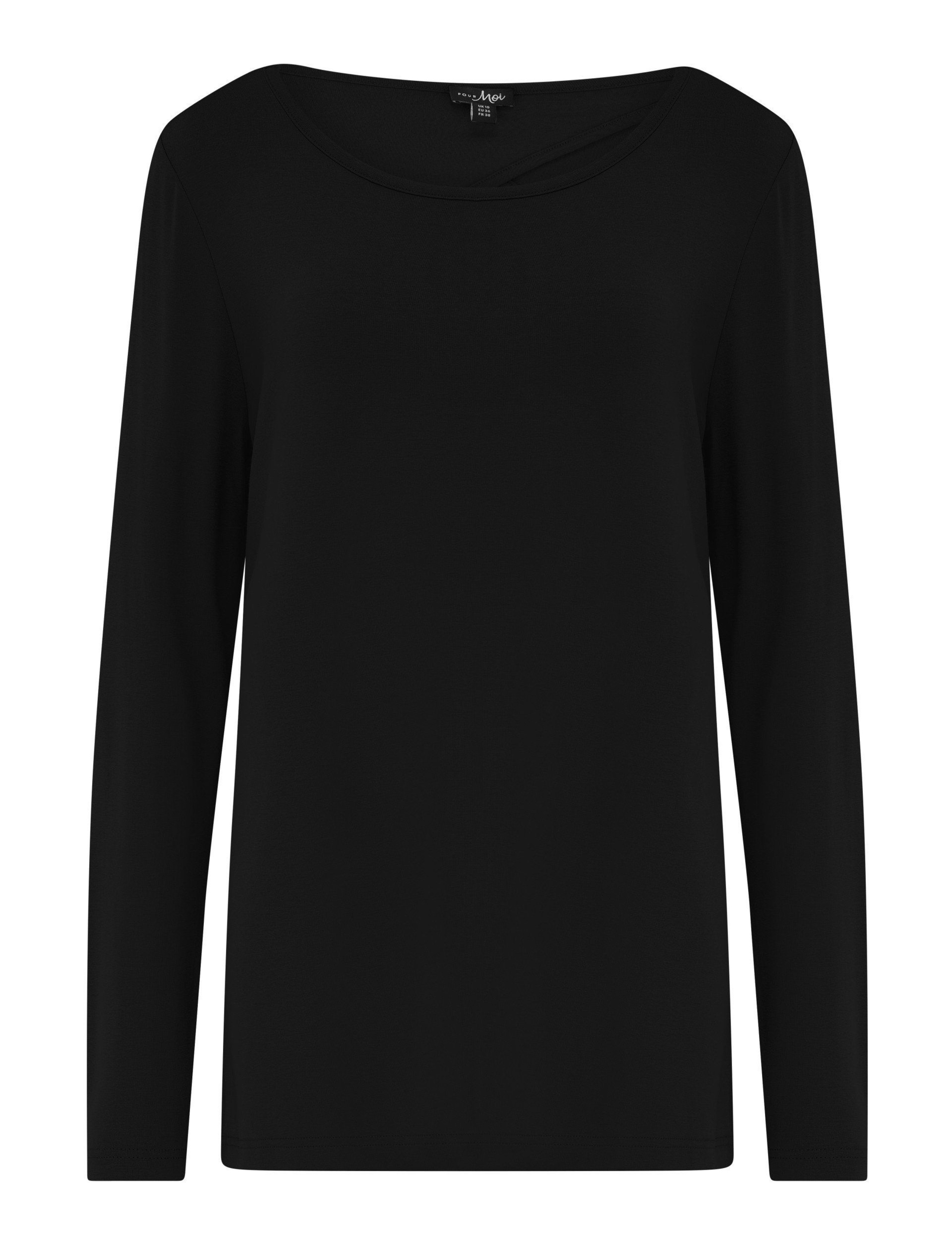 Jersey Round Neck Wrap Back Yoga Top 2 of 7