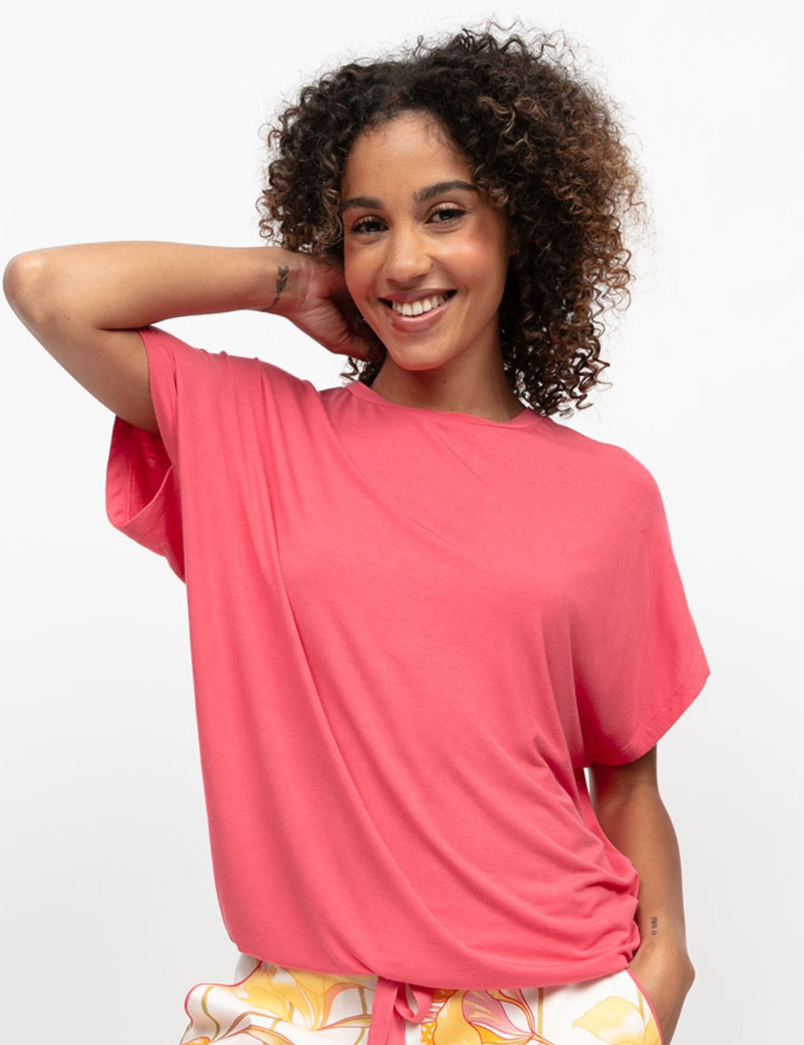 Modal Rich Jersey Pyjama Top 3 of 4