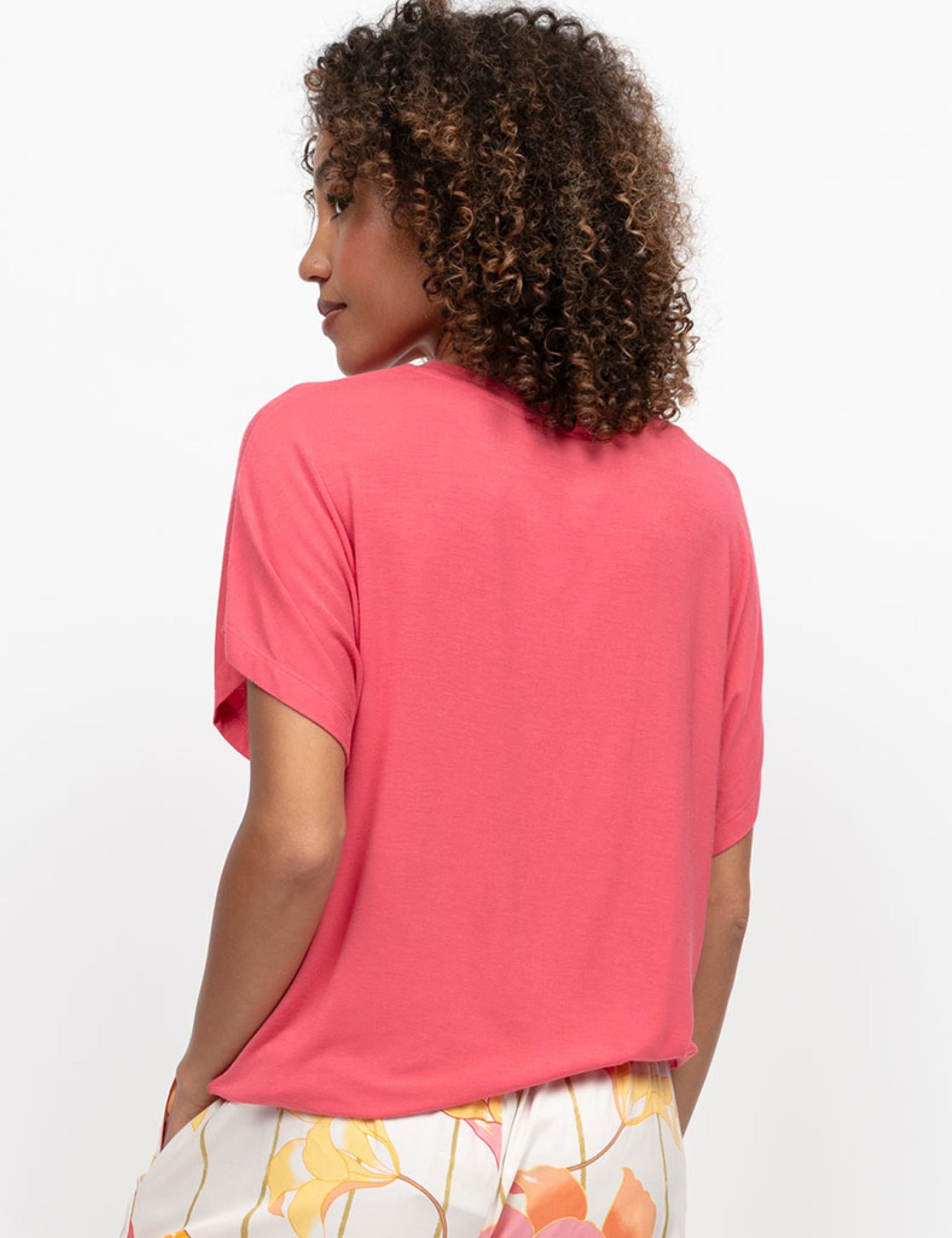 Modal Rich Jersey Pyjama Top 4 of 4