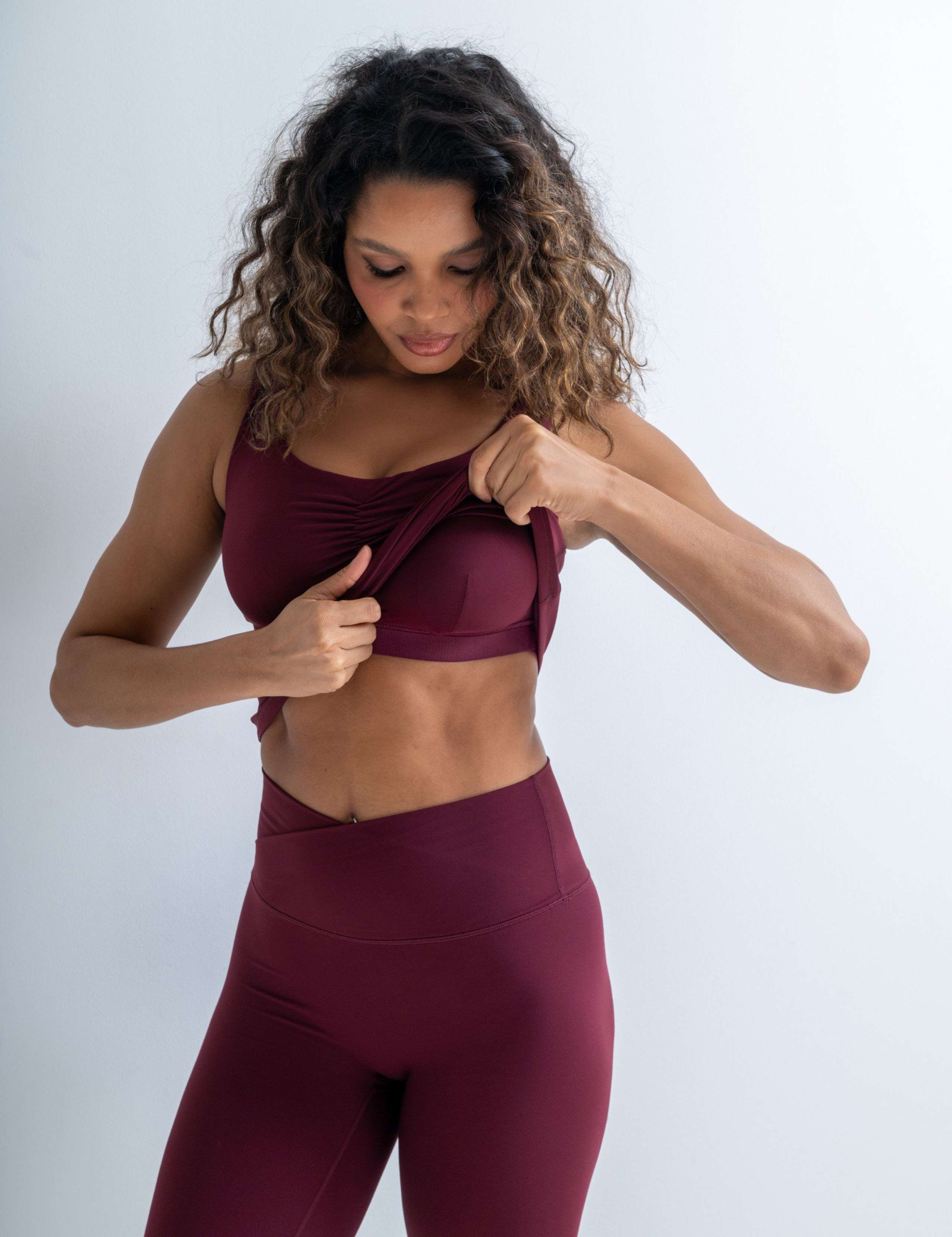 Scoop Neck Ruched Hidden Support Vest Top 5 of 7