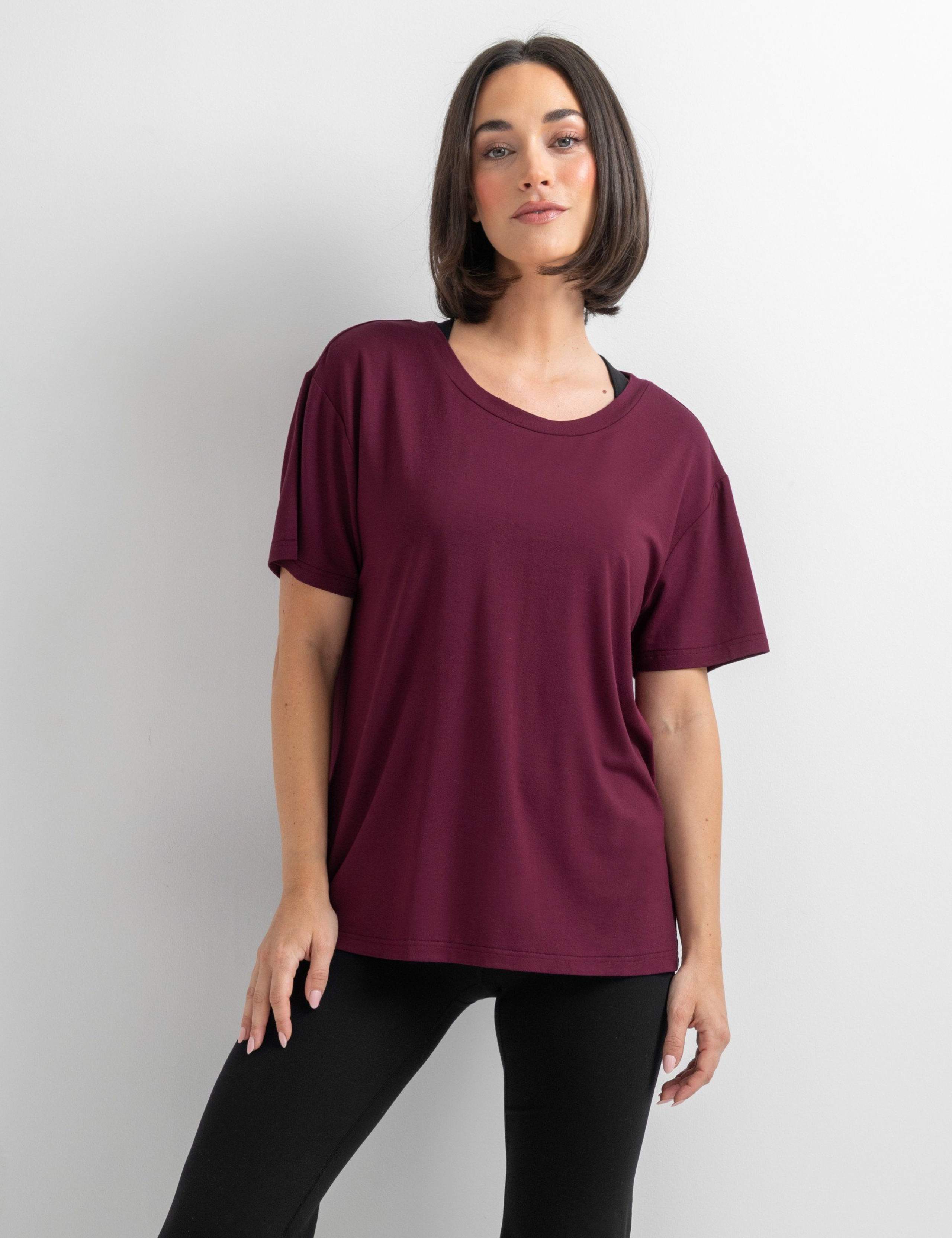 Jersey Cross Back Yoga Top 3 of 4