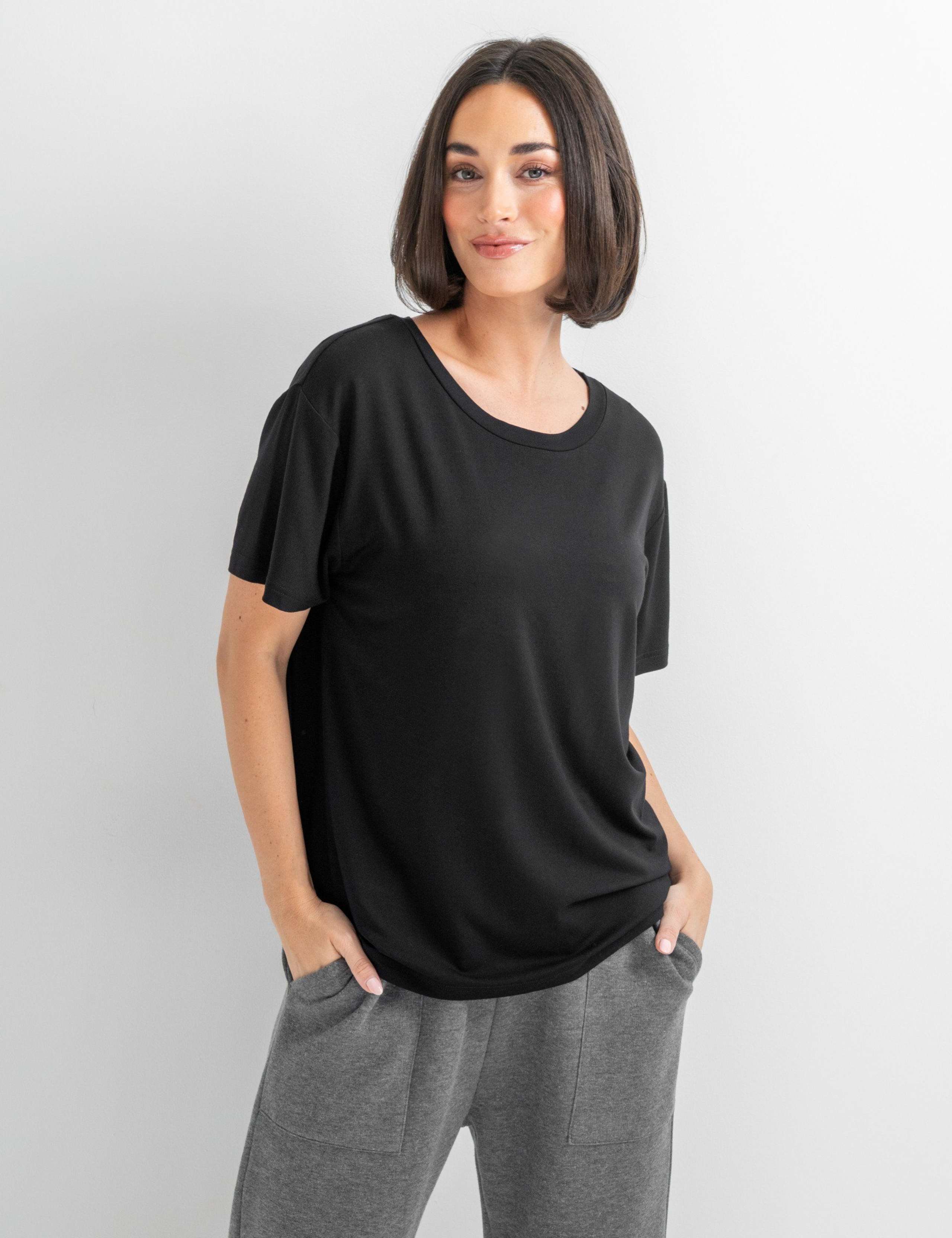 Jersey Cross Back Yoga Top 3 of 6