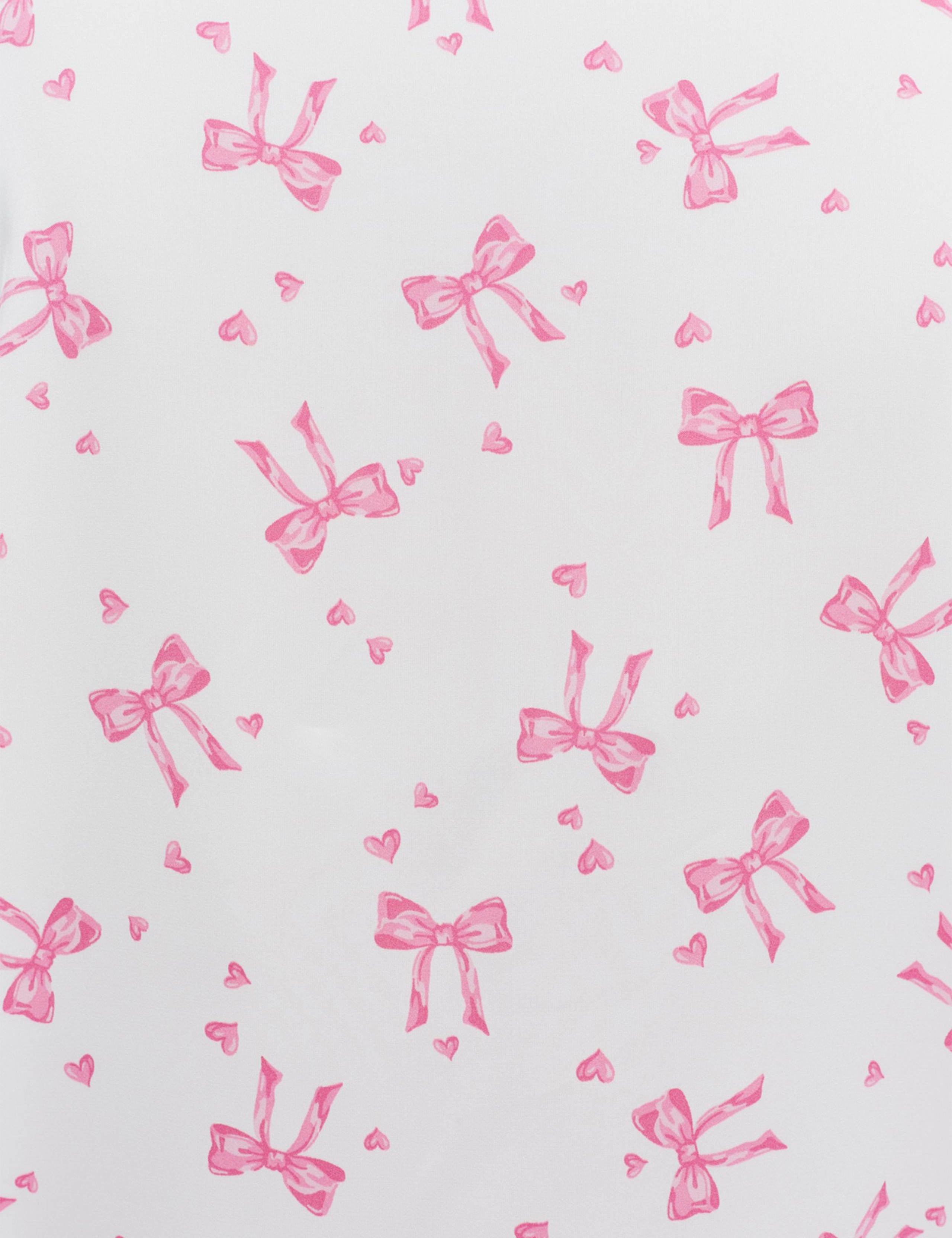 Satin Heart Pyjama Set 7 of 7