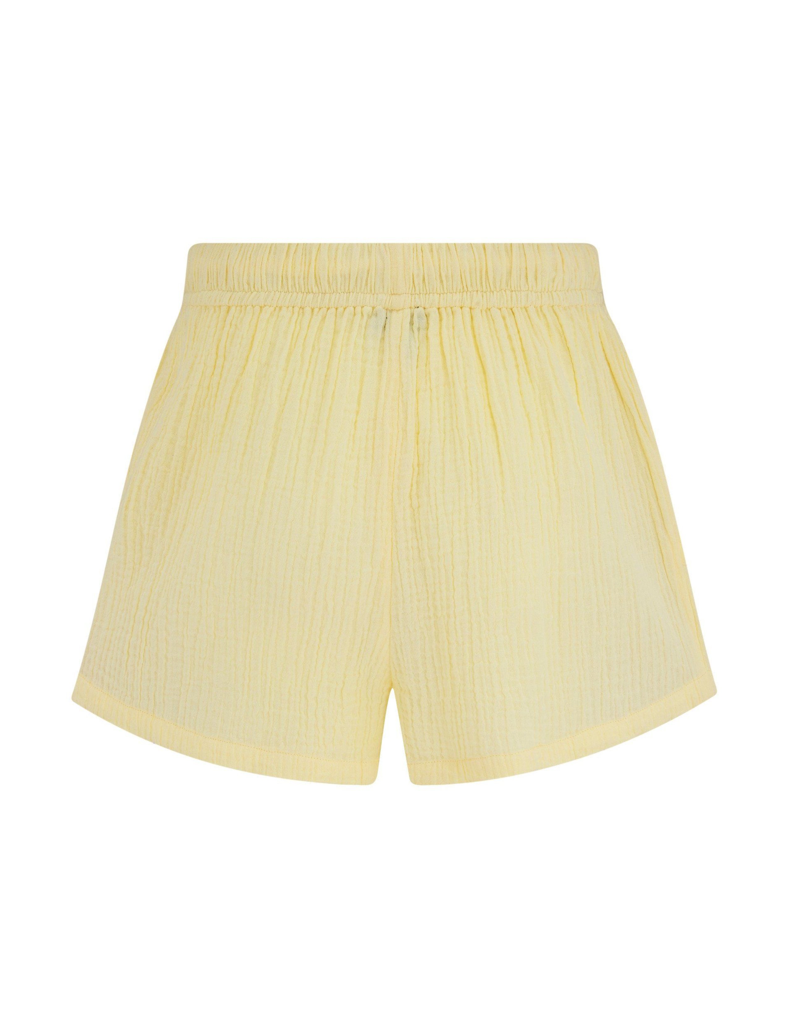Woven Double Cloth Revere Collar Shirt and Short Pyjama Set 12 of 12