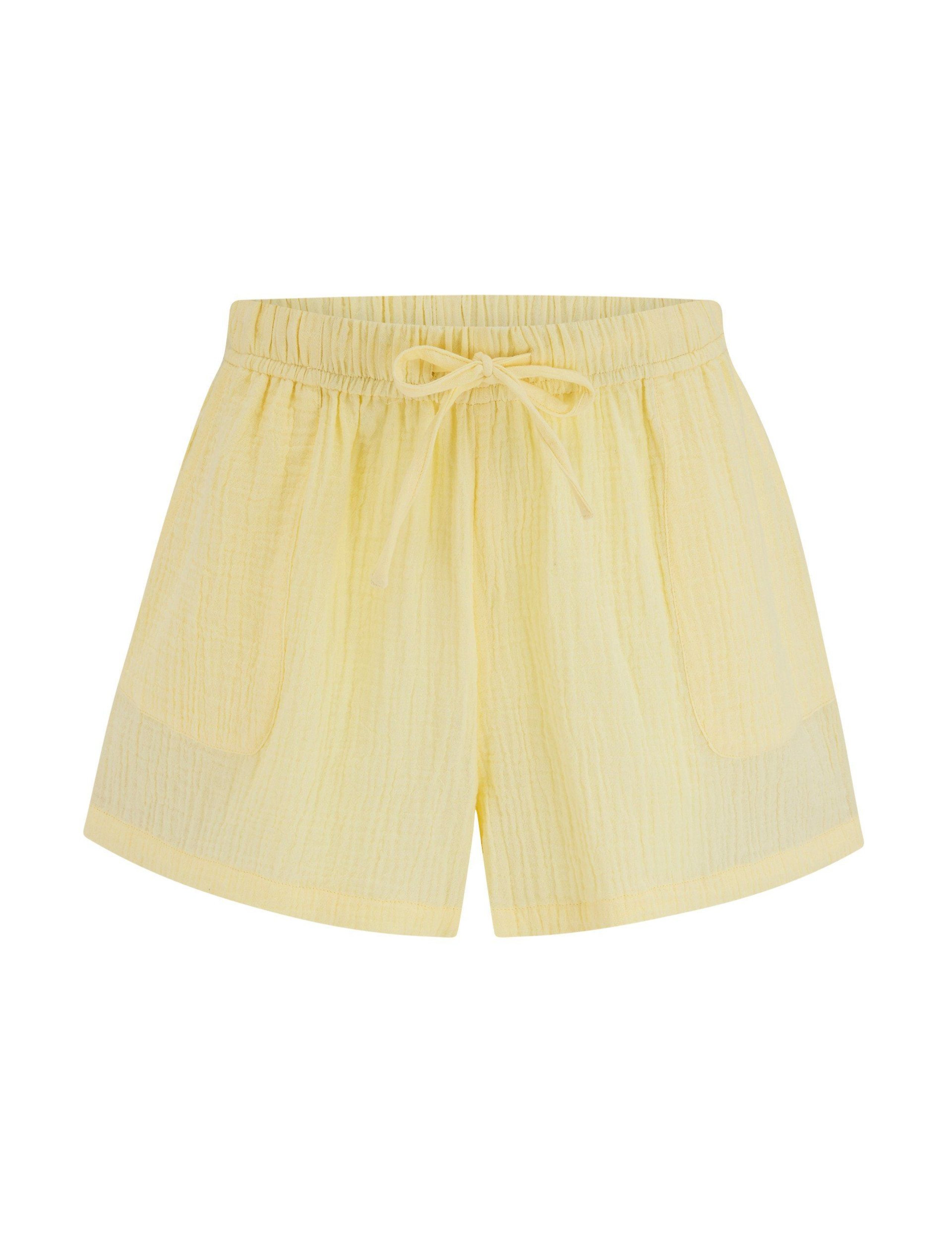 Woven Double Cloth Revere Collar Shirt and Short Pyjama Set 11 of 12