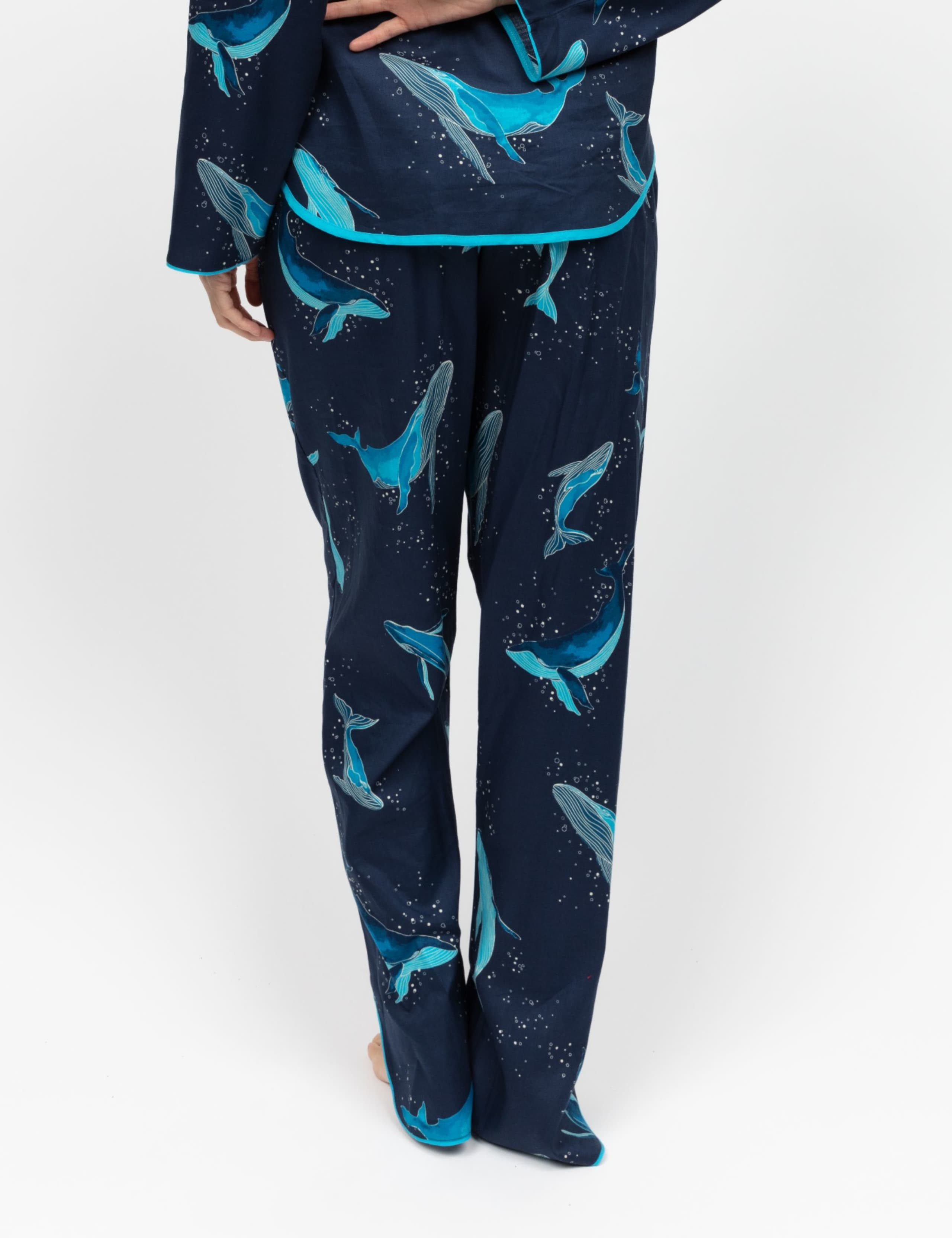 Cotton Rich Whale Pyjama Bottoms 4 of 4