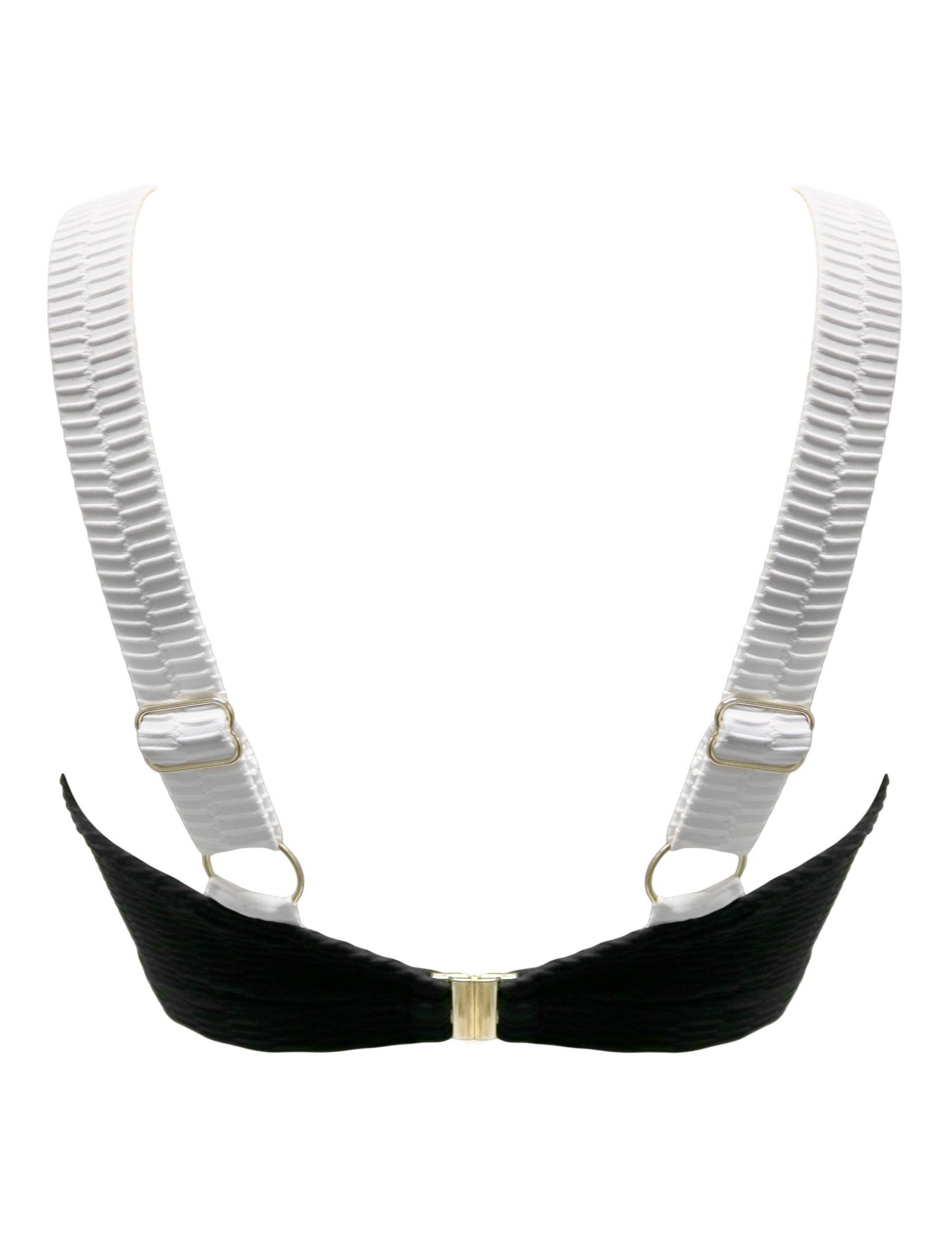 Acapulco Textured Wired V-Neck Bikini Top (C-G) 7 of 7