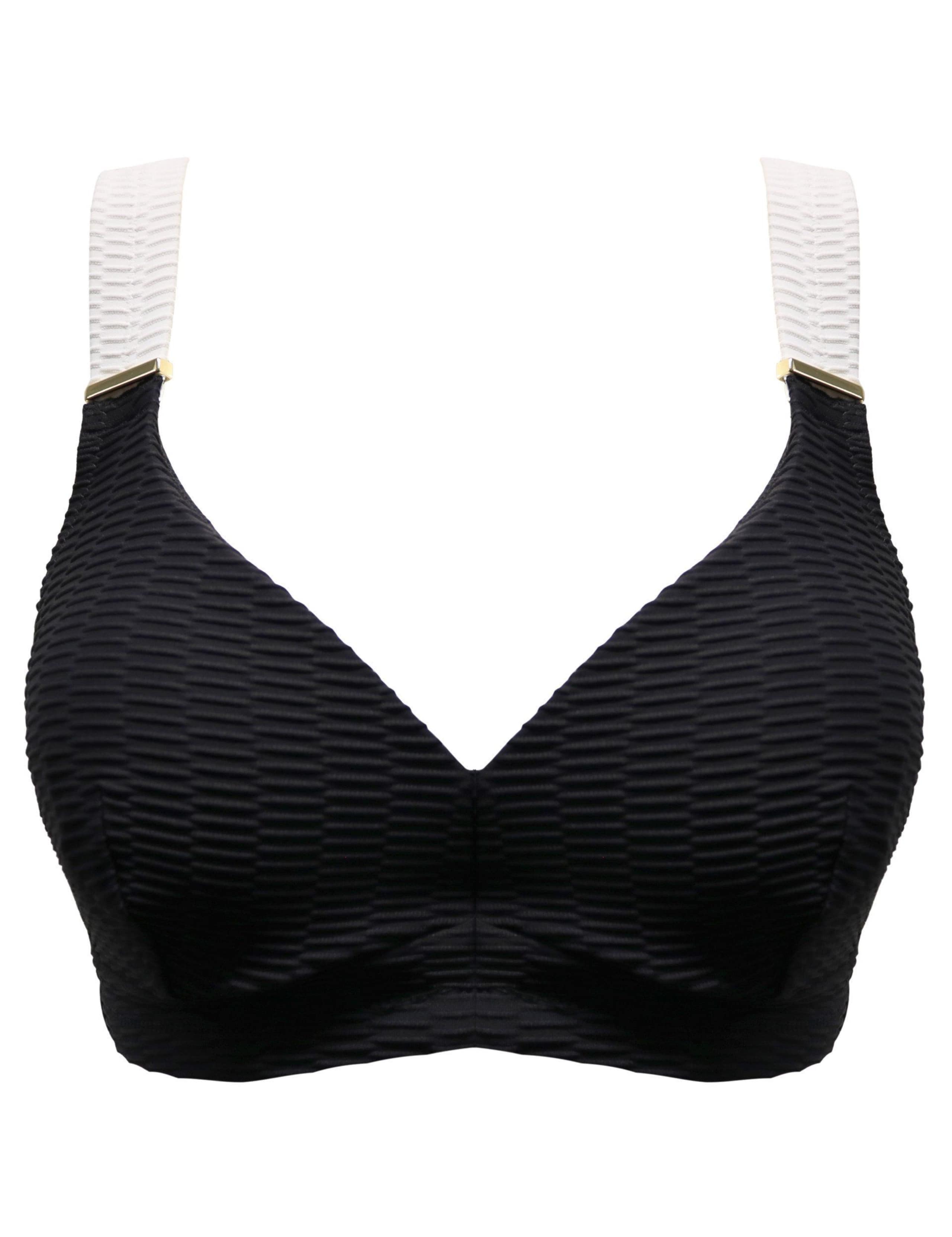 Acapulco Textured Wired V-Neck Bikini Top (C-G) 2 of 7