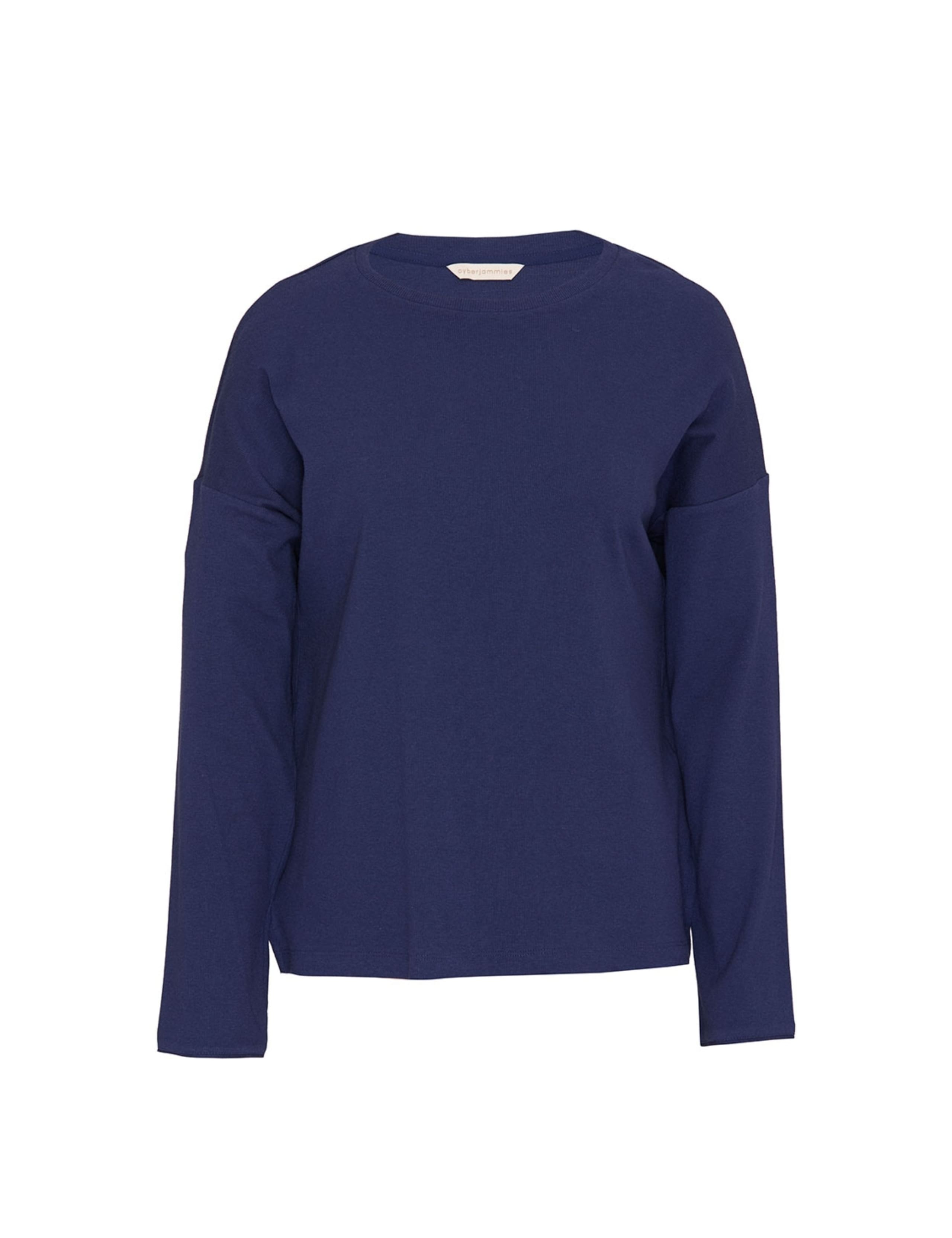 Cotton Modal Jersey Ribbed Pyjama Top 2 of 3