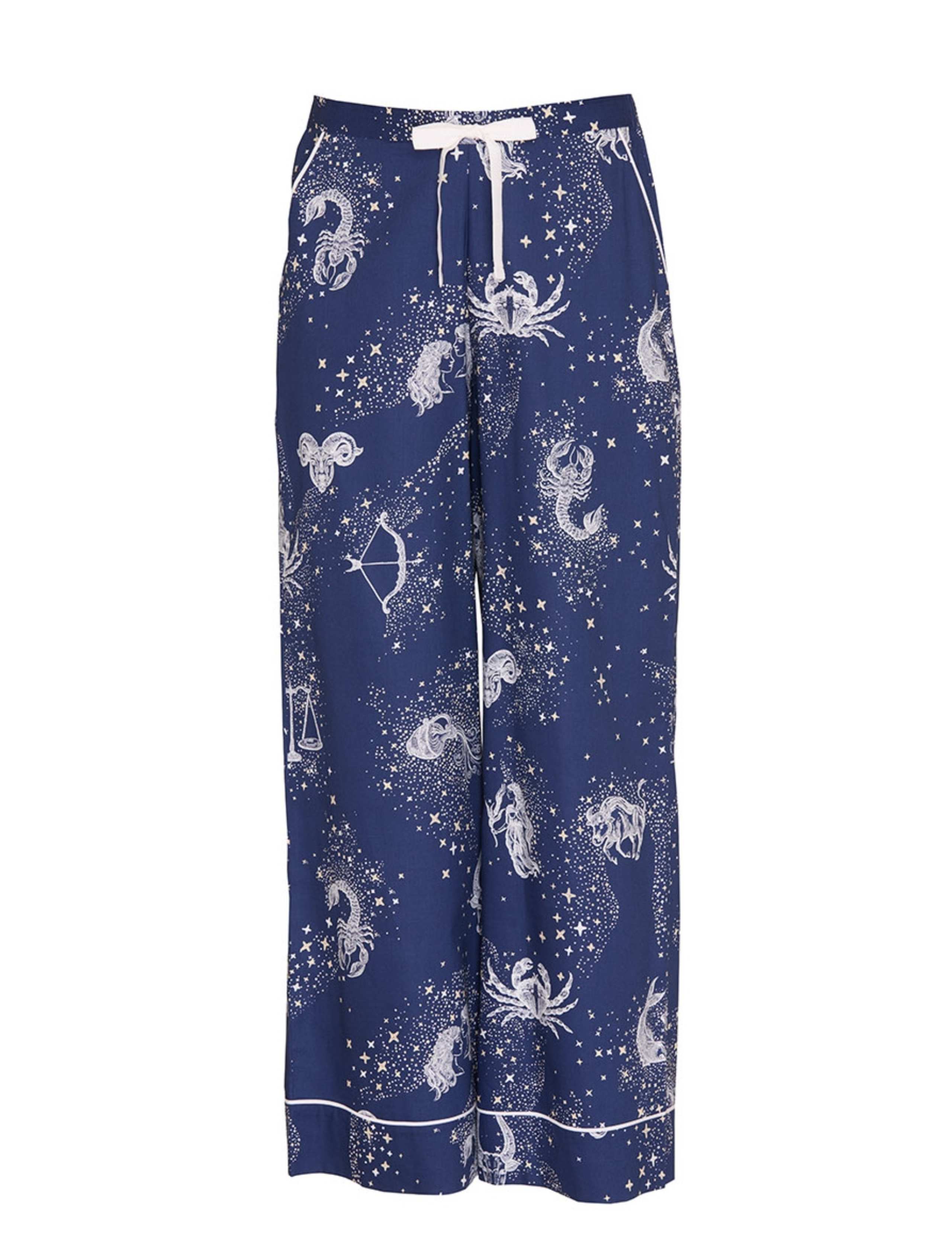 Cotton Modal Zodiac Print Pyjama Bottoms 2 of 4