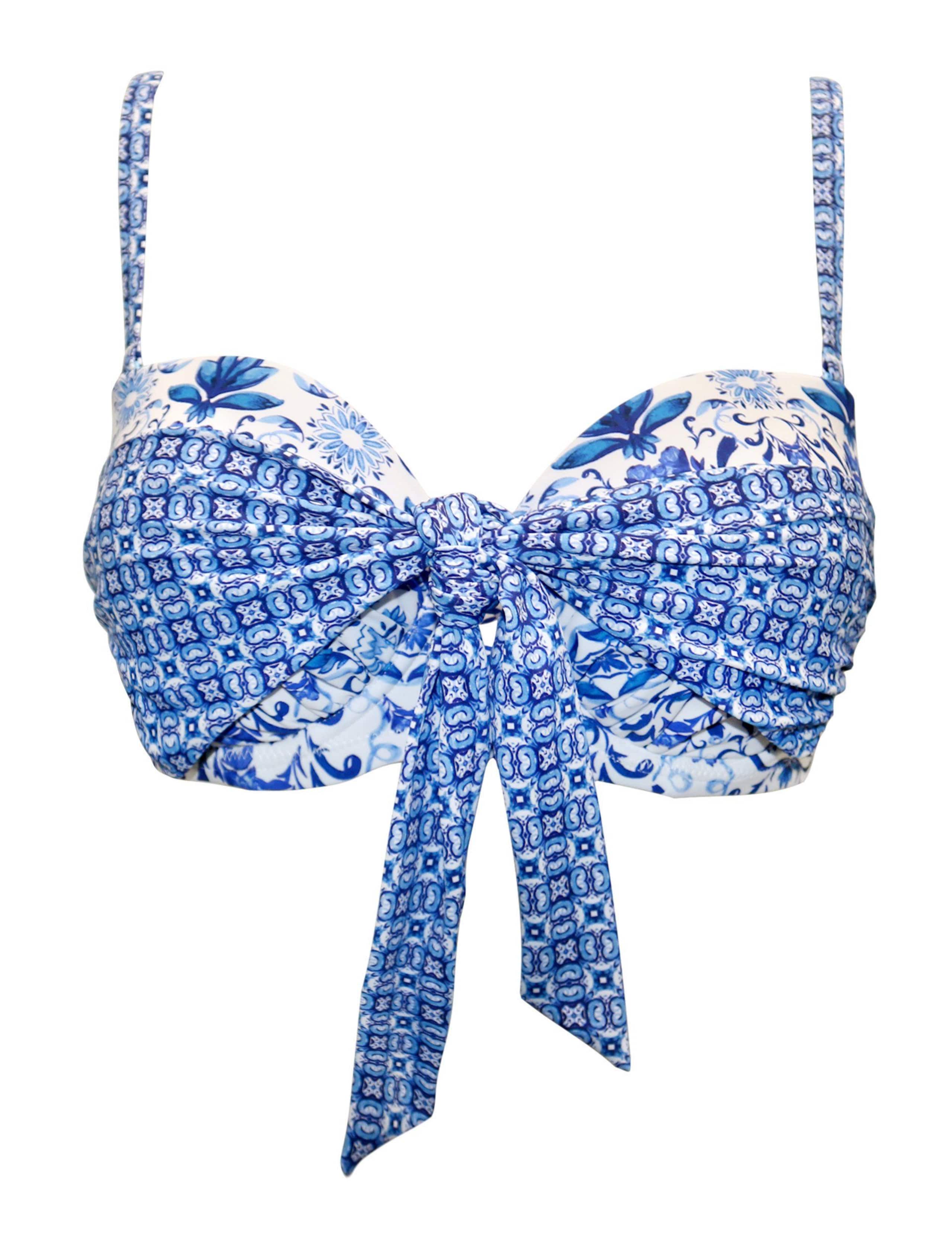 St Lucia Printed Wired Padded Bikini Top (C-G) 2 of 11