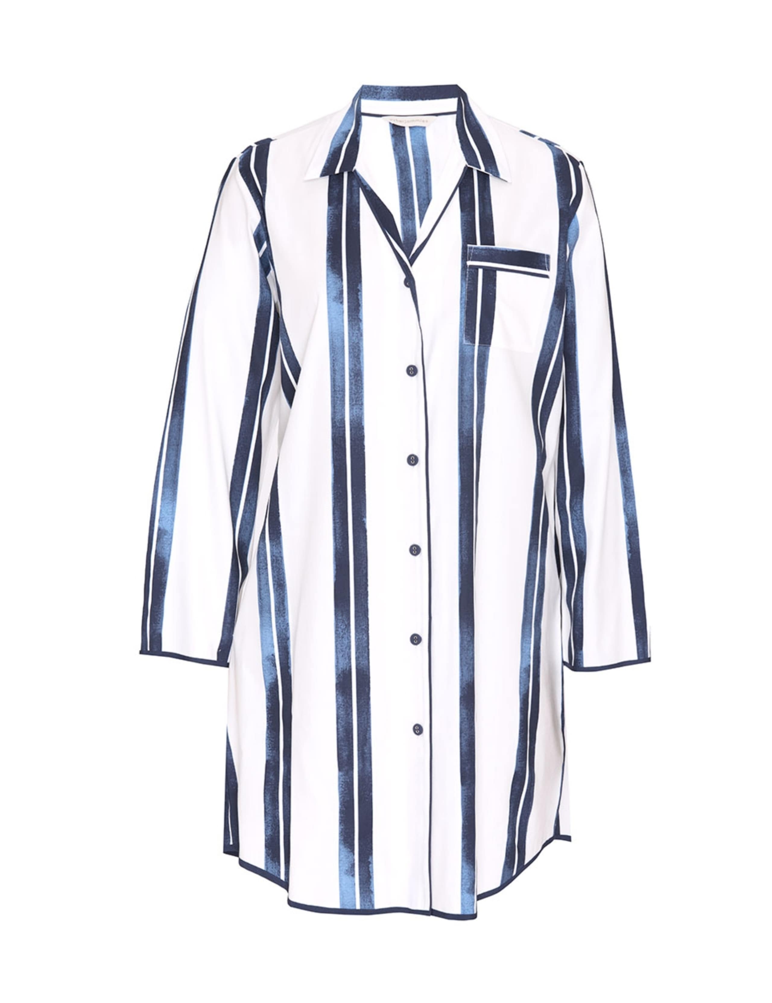 Cotton Modal Striped Nightshirt 2 of 3
