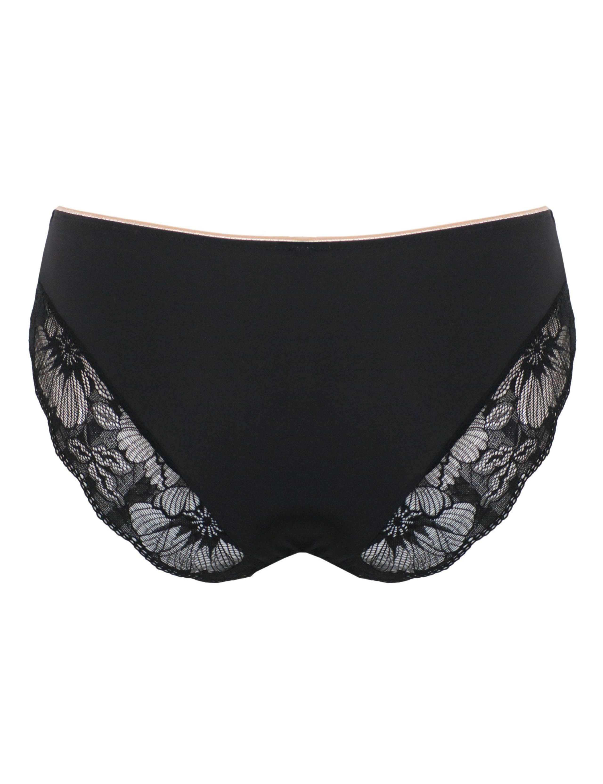 Atelier Microfibre With Lace Brazilian Knickers 8 of 8