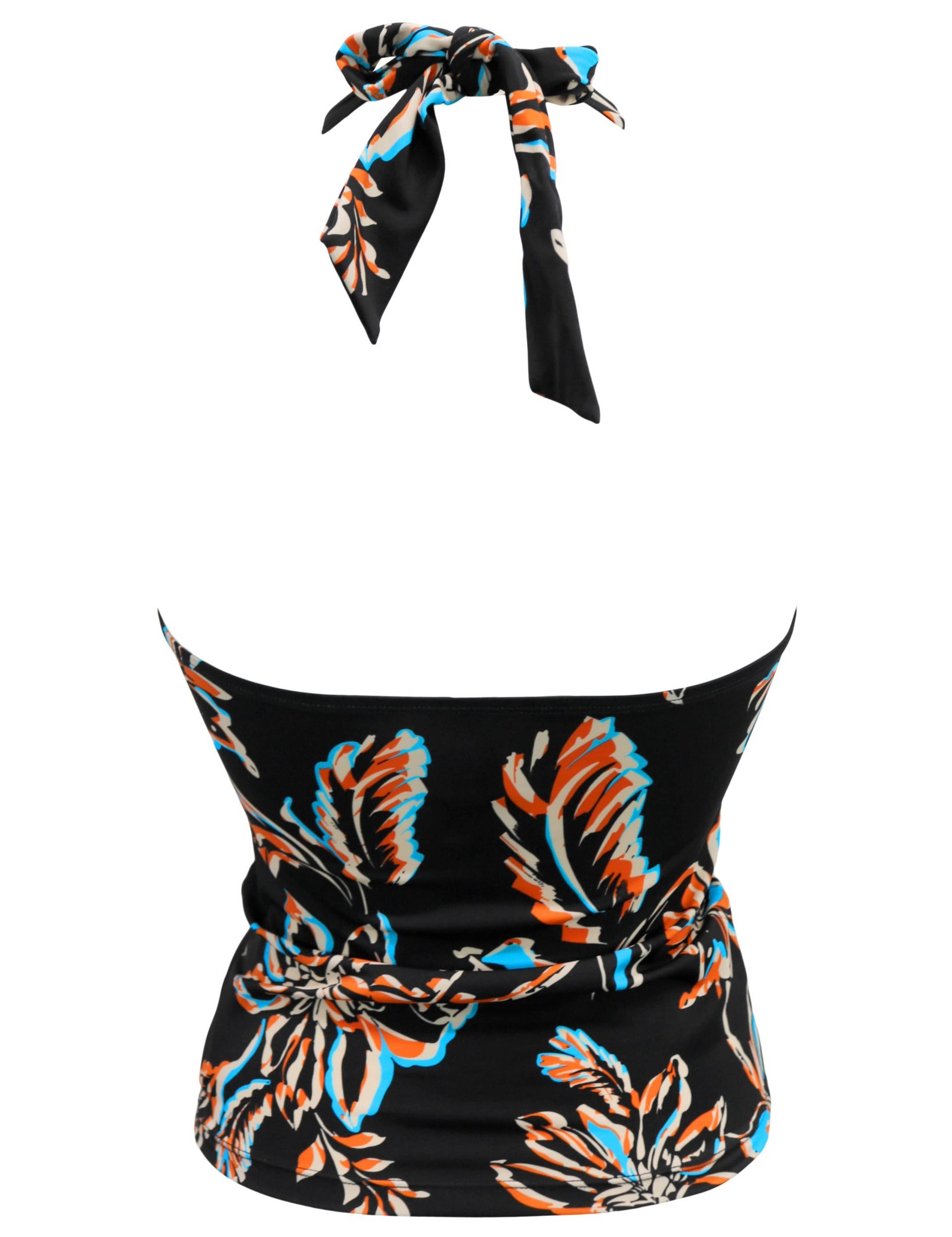 Madrid Floral Halterneck Tankini Top 6 of 6