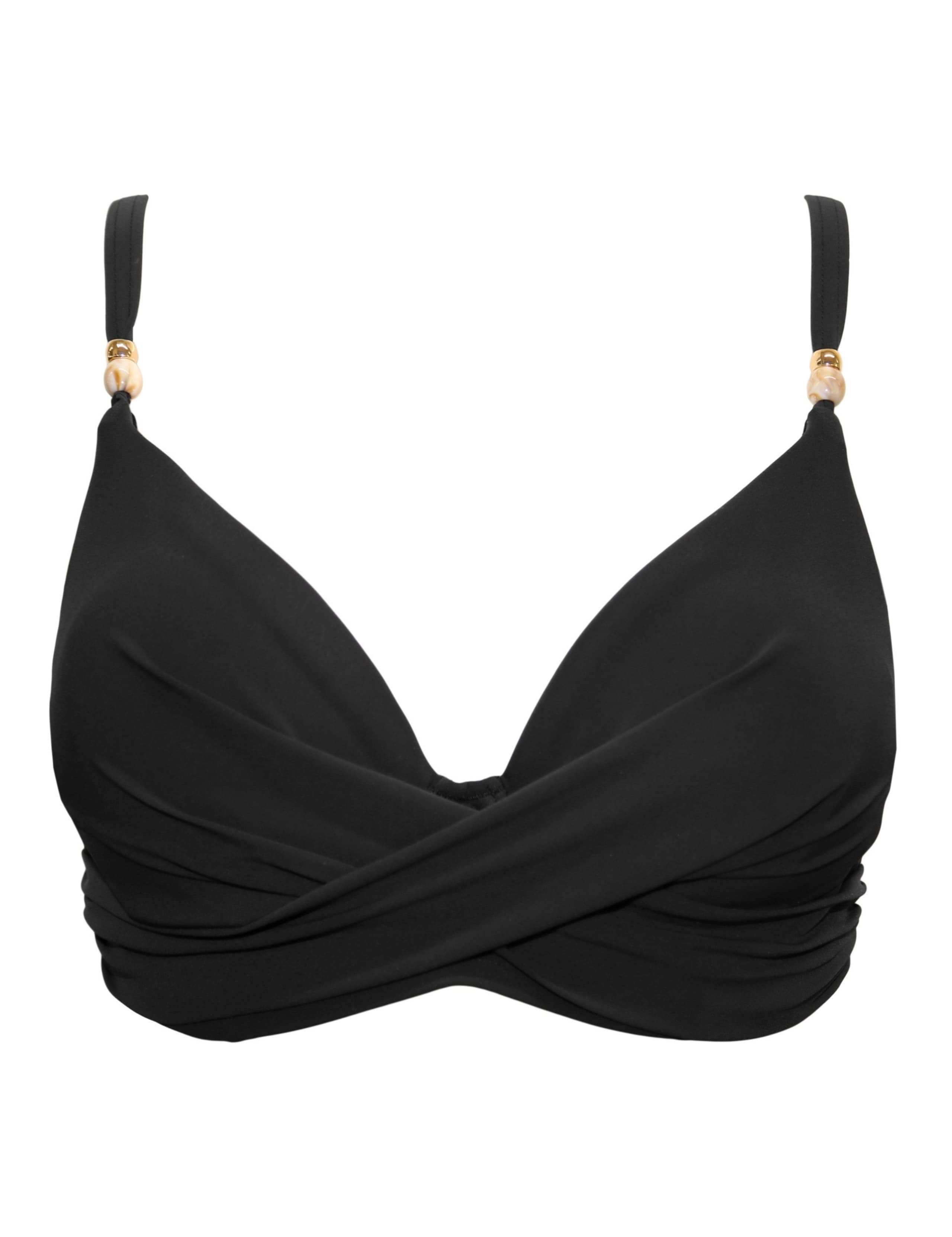 Tulum Luxe Matte Non Padded Underwired Twist Front Bikini Top 2 of 8
