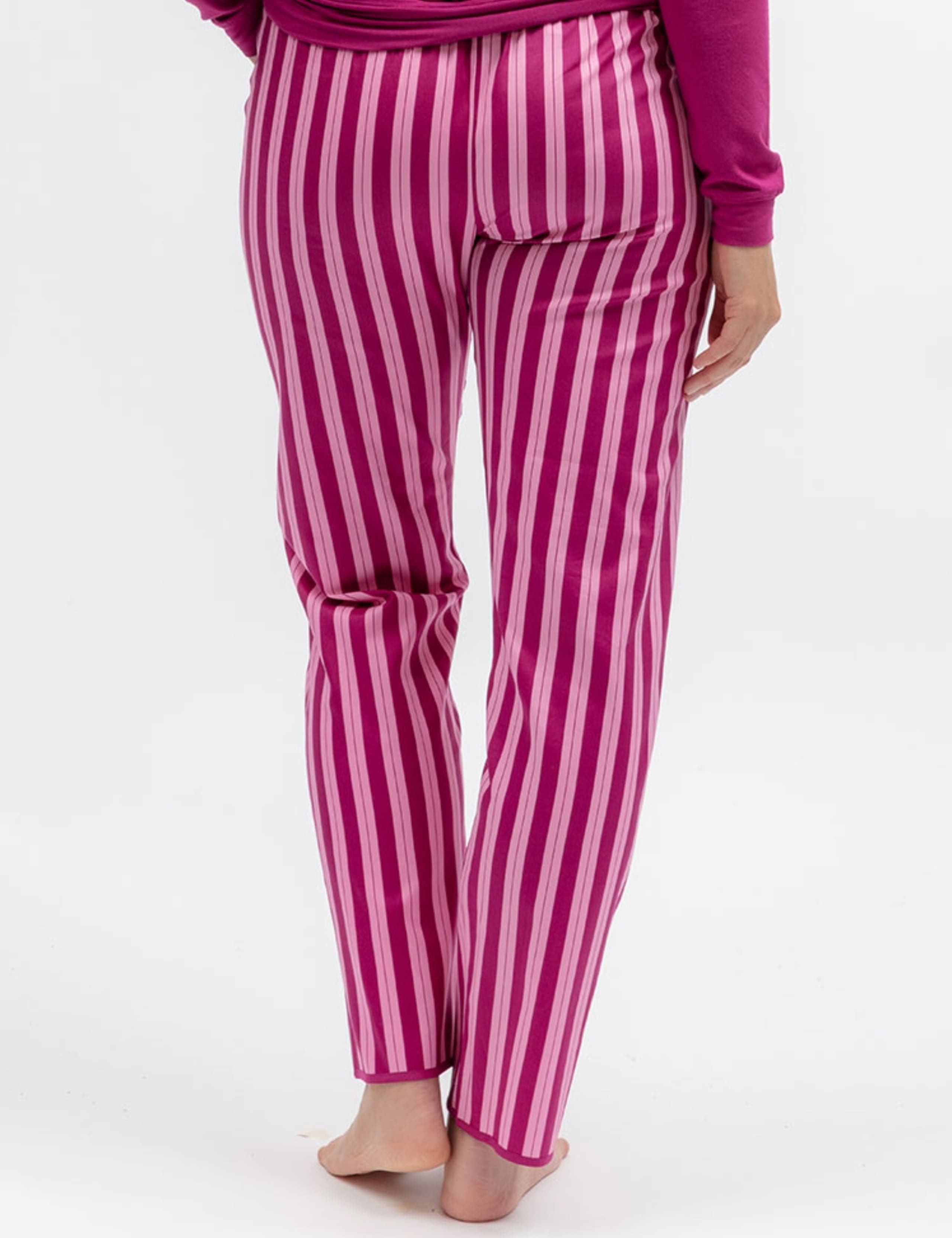 Cotton Modal Striped Pyjama Bottoms 4 of 4