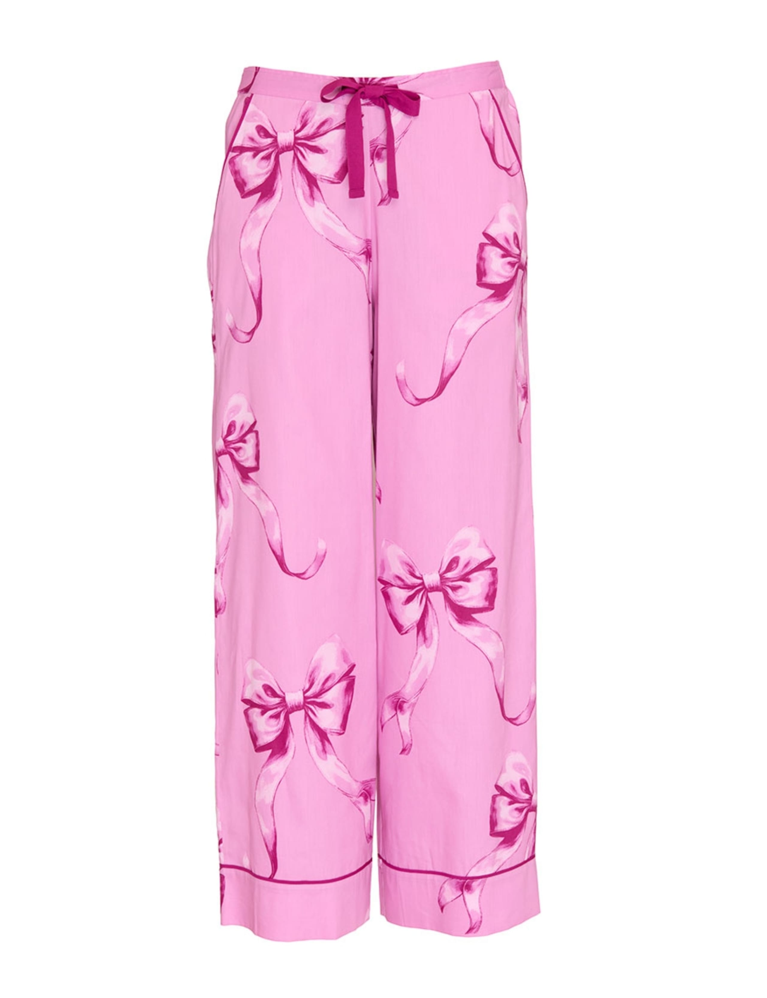 Cotton Modal Bow Print Pyjama Bottoms 2 of 4