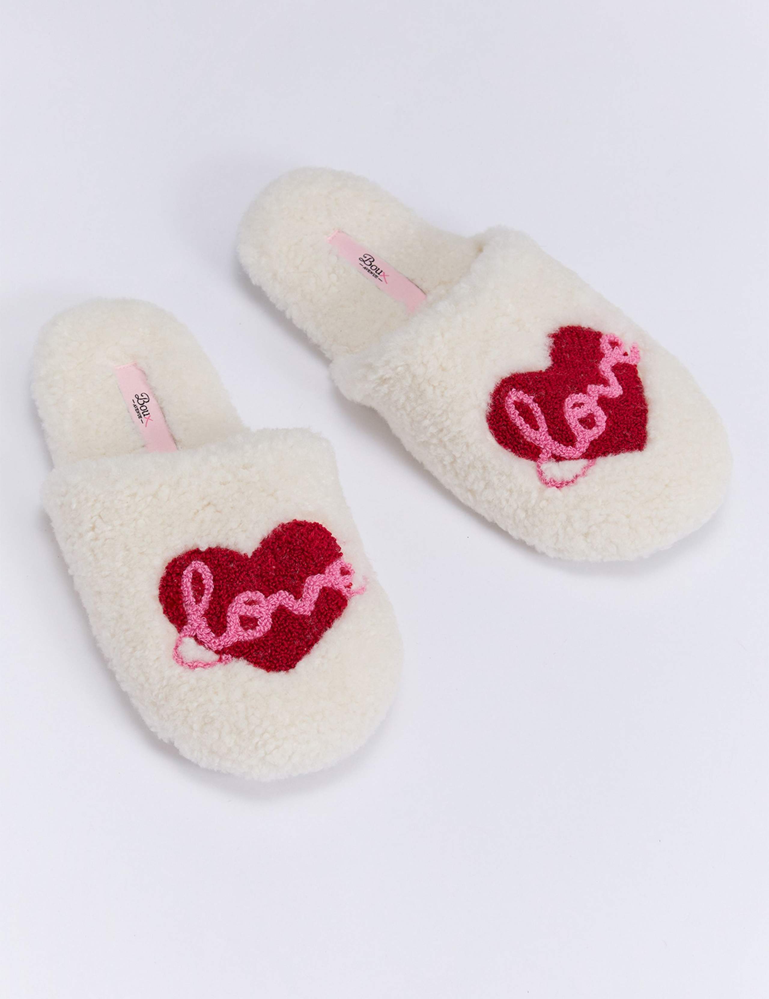Valentines Love Borg Mule Slippers 3 of 5